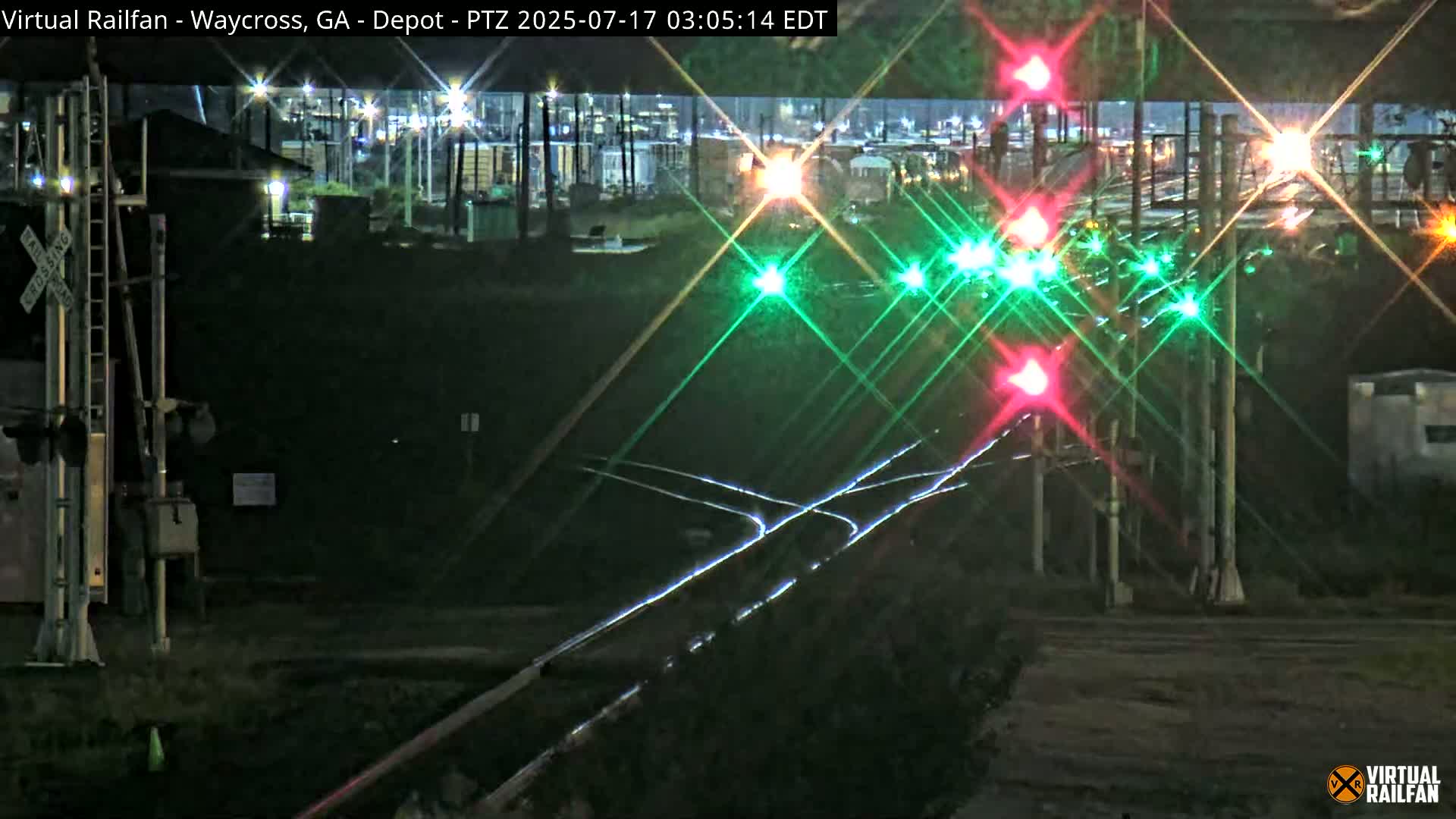 Waycross Railway Depot Live Cam - Waycross, Ware, Georgia, USA  
