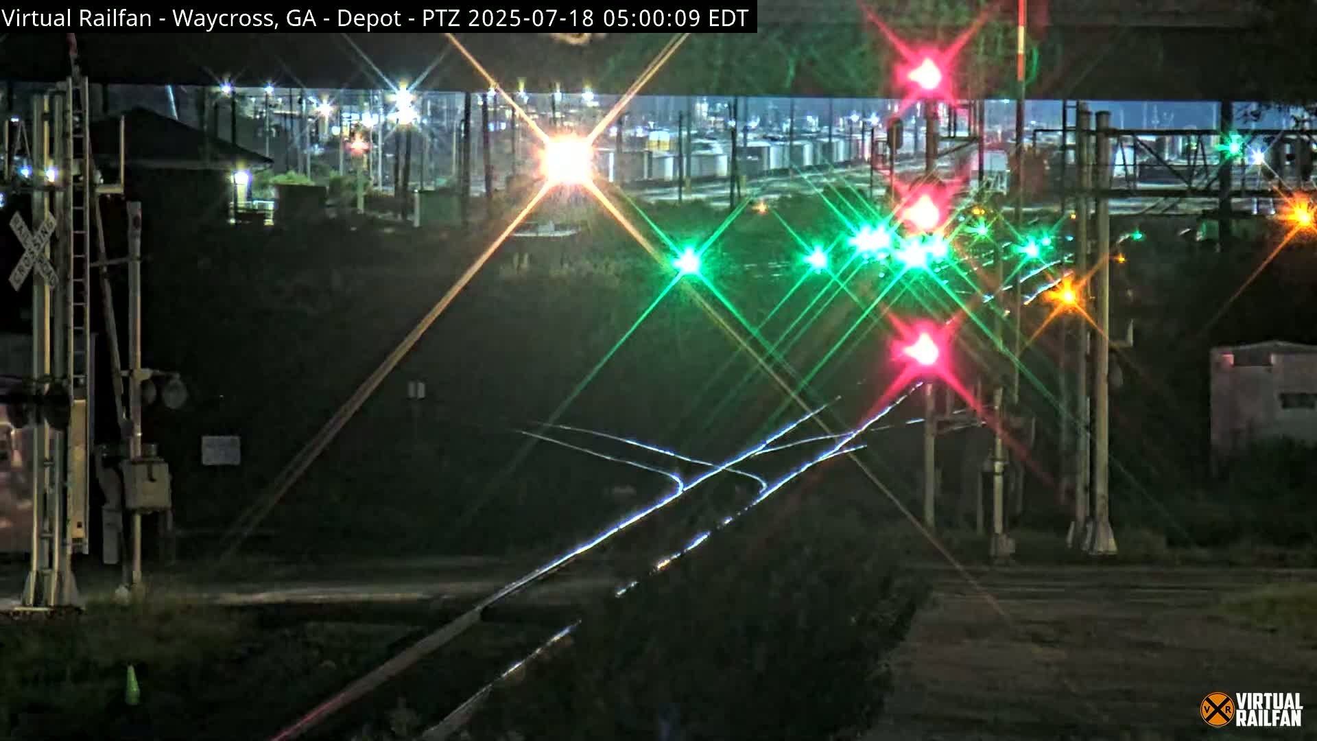 Waycross Railway Depot Live Cam - Waycross, Ware, Georgia, USA  