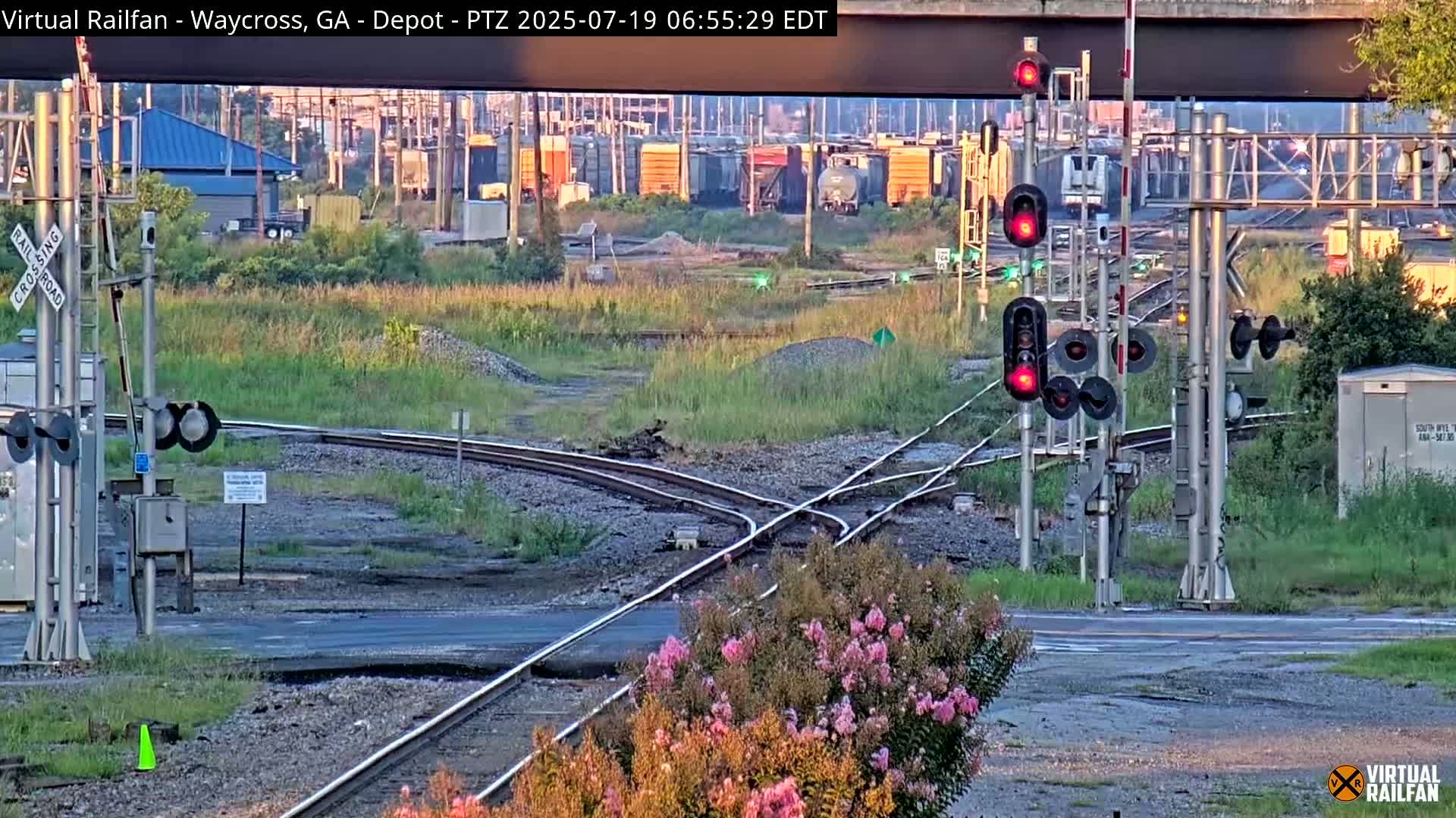 Waycross Railway Depot Live Cam - Waycross, Ware, Georgia, USA  