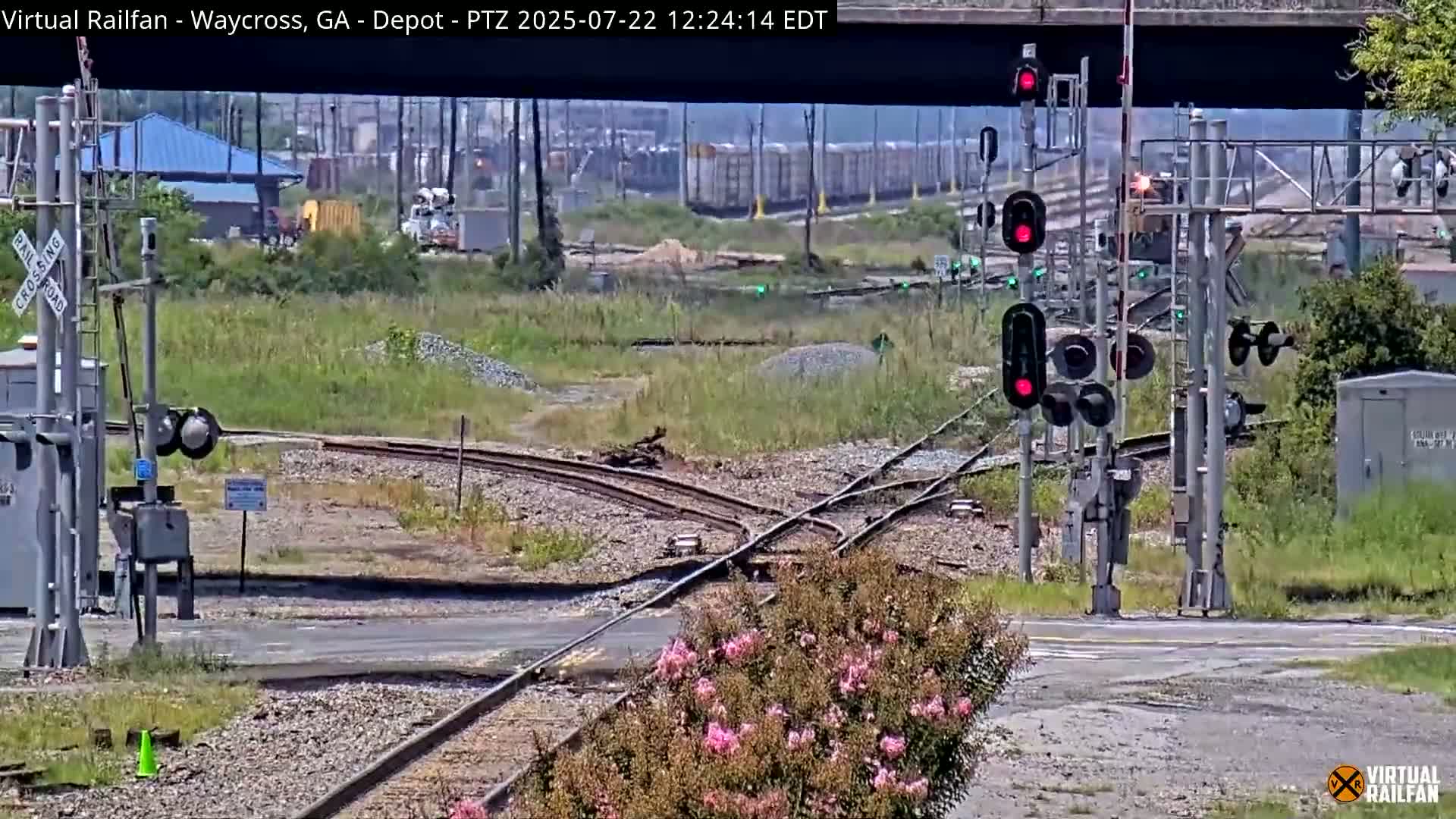 Waycross Railway Depot Live Cam - Waycross, Ware, Georgia, USA  