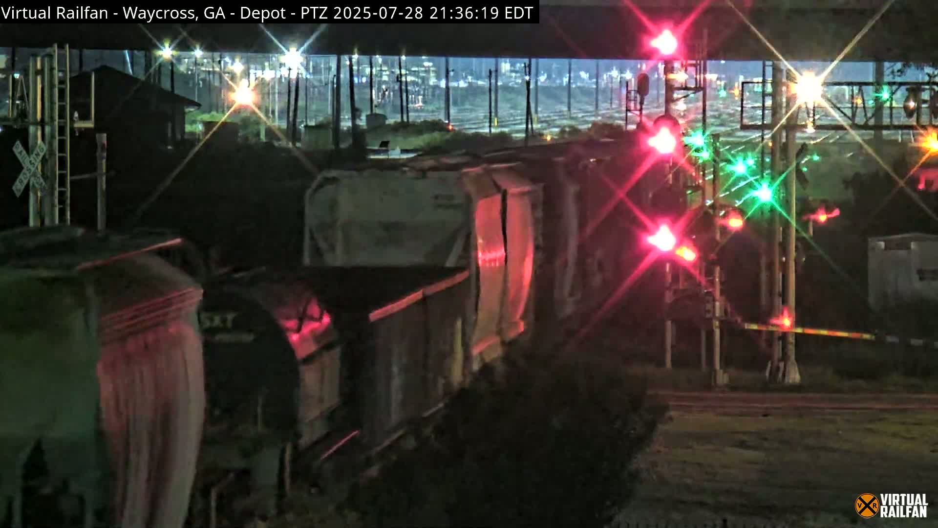 Waycross Railway Depot Live Cam - Waycross, Ware, Georgia, USA  