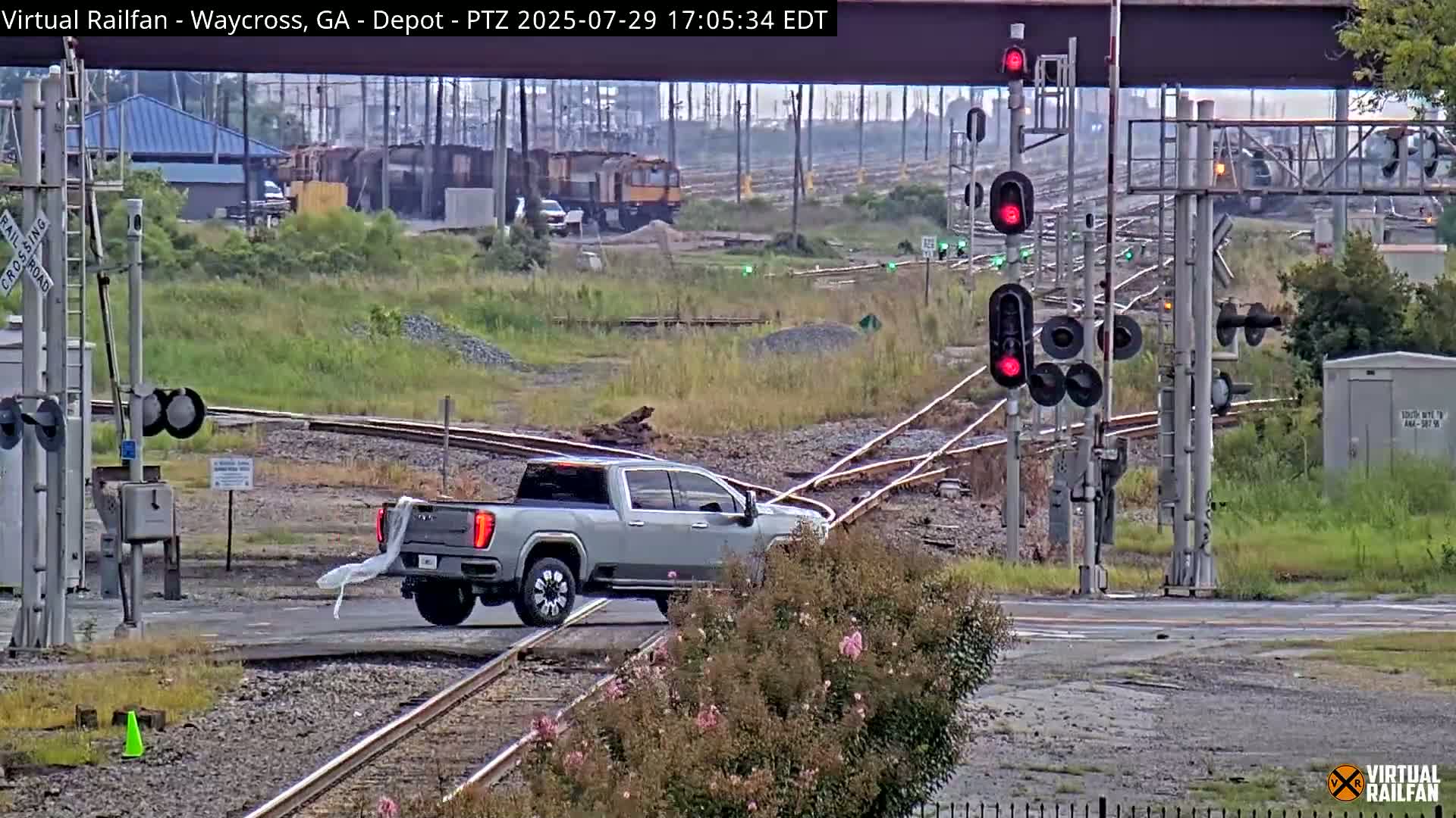 Waycross Railway Depot Live Cam - Waycross, Ware, Georgia, USA  