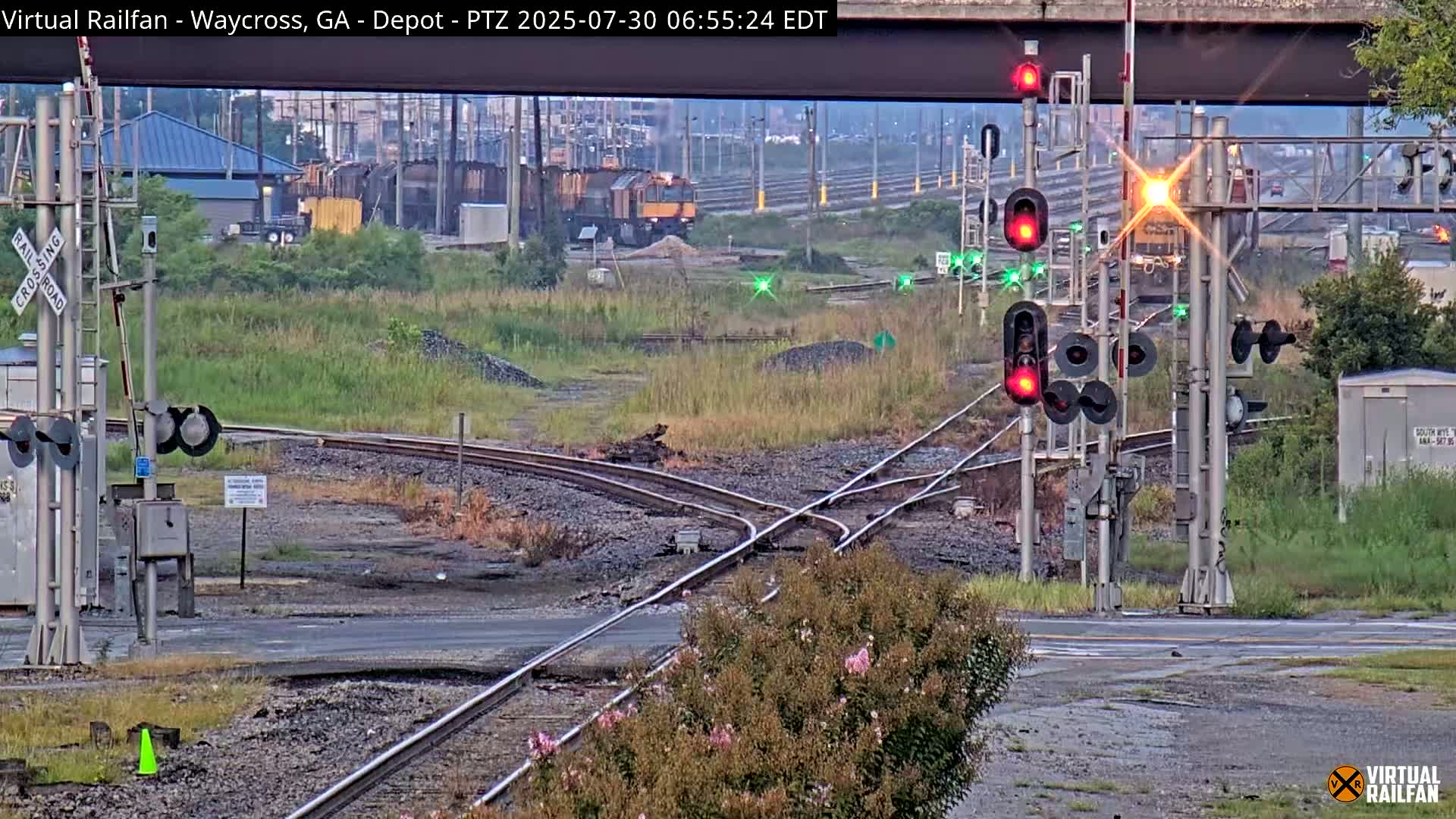 Waycross Railway Depot Live Cam - Waycross, Ware, Georgia, USA  