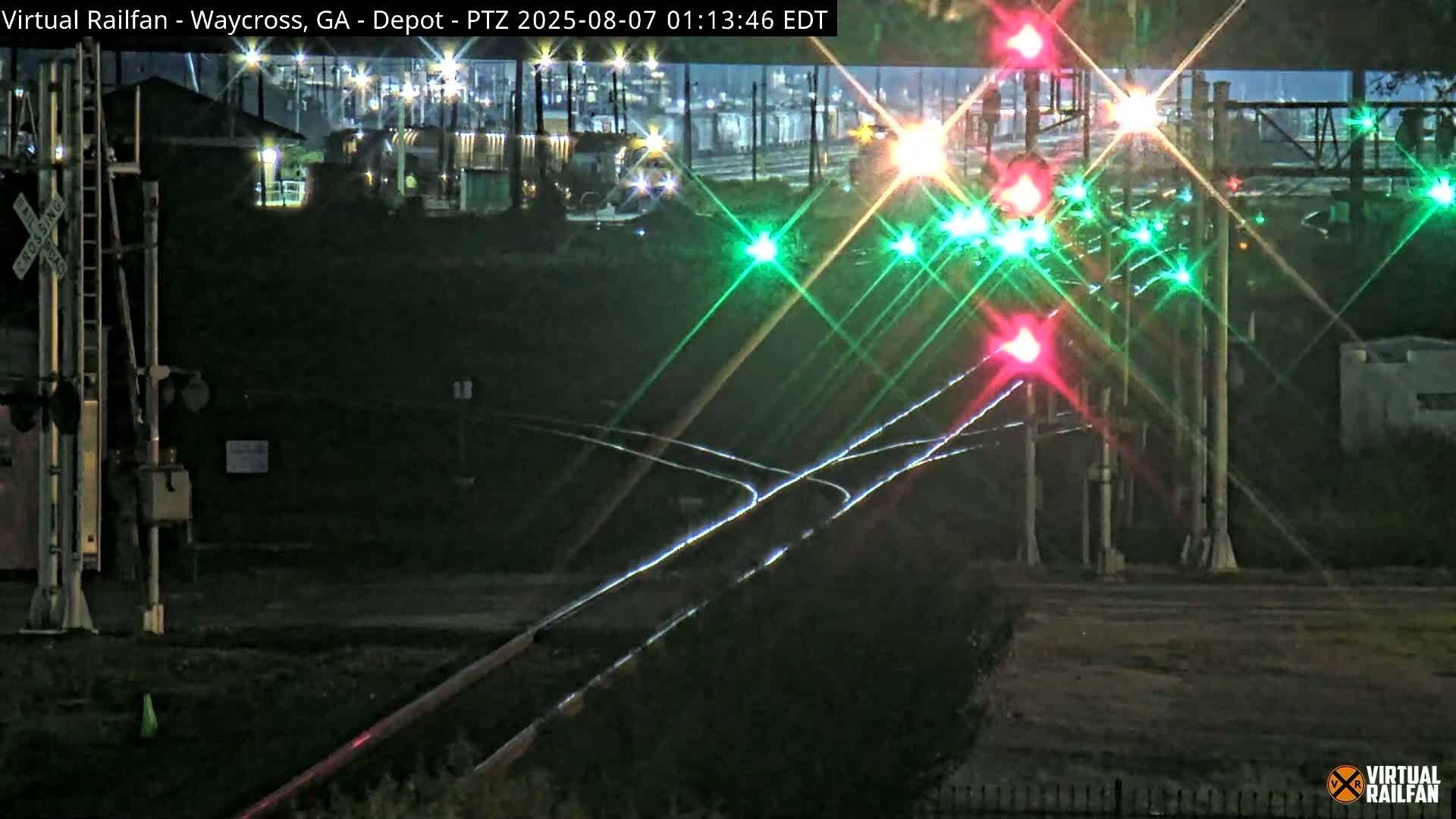 Waycross Railway Depot Live Cam - Waycross, Ware, Georgia, USA  