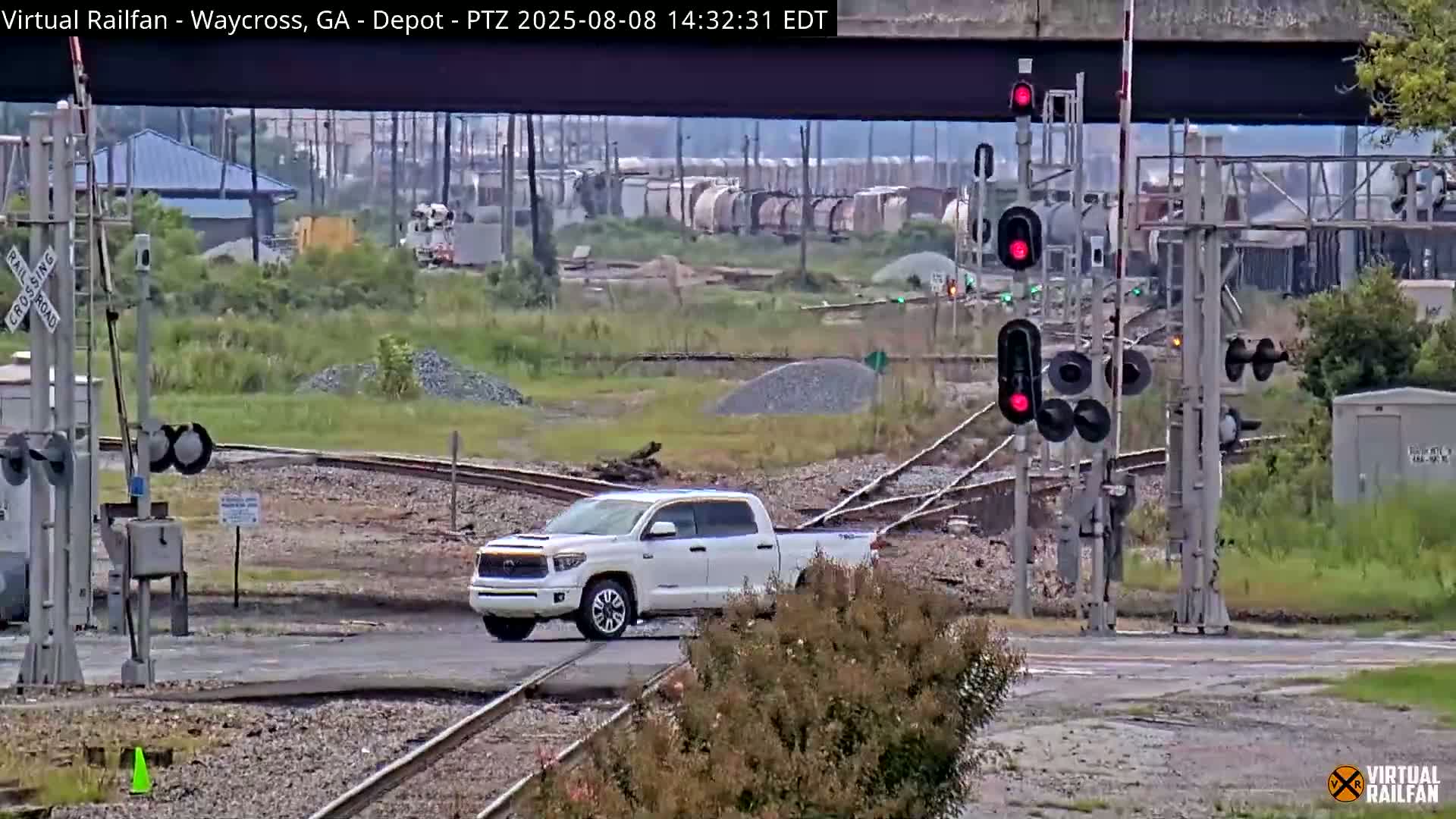 Waycross Railway Depot Live Cam - Waycross, Ware, Georgia, USA  