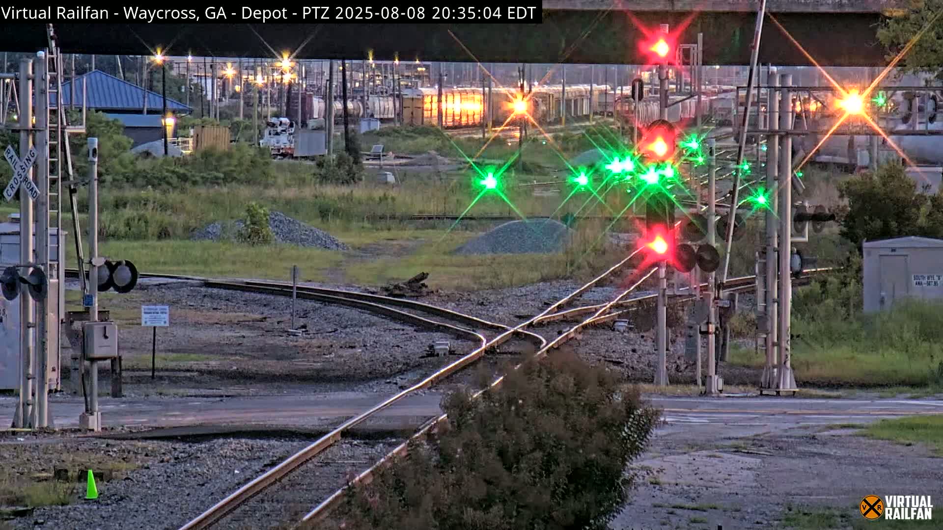 Waycross Railway Depot Live Cam - Waycross, Ware, Georgia, USA  