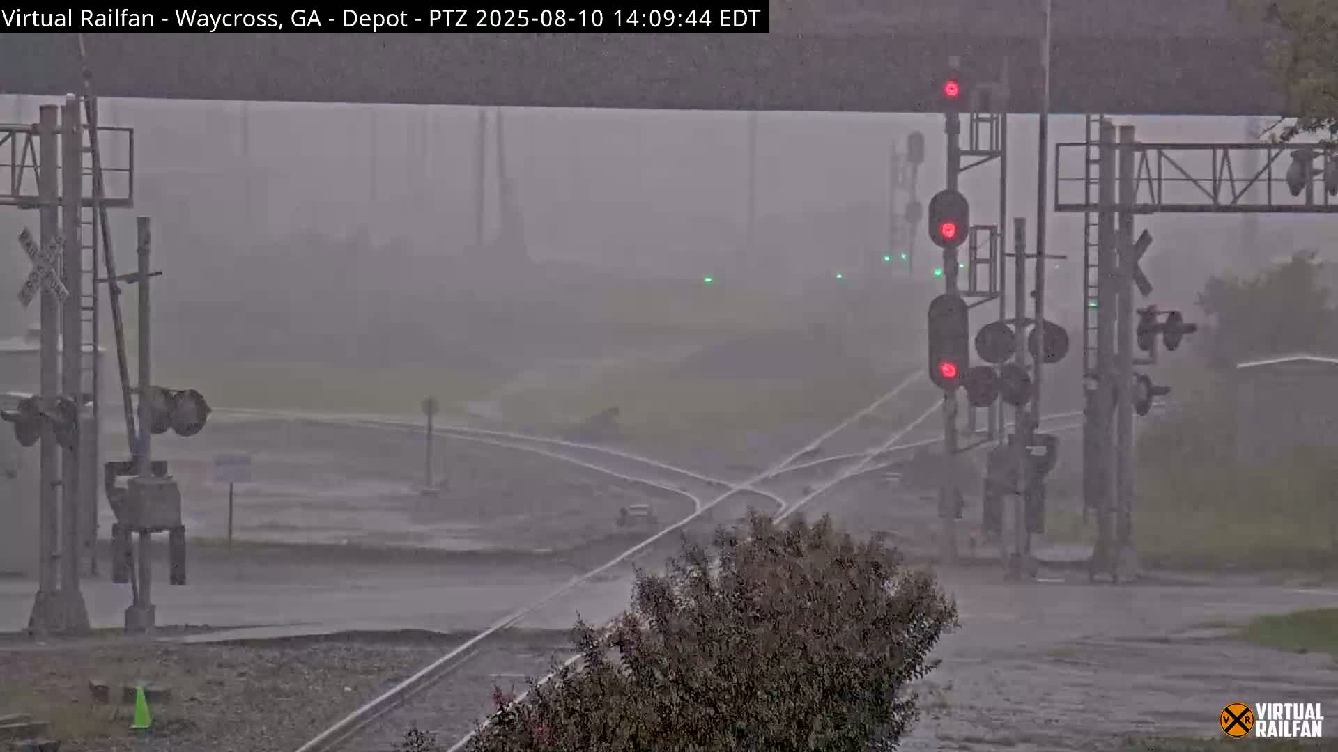 Waycross Railway Depot Live Cam - Waycross, Ware, Georgia, USA  