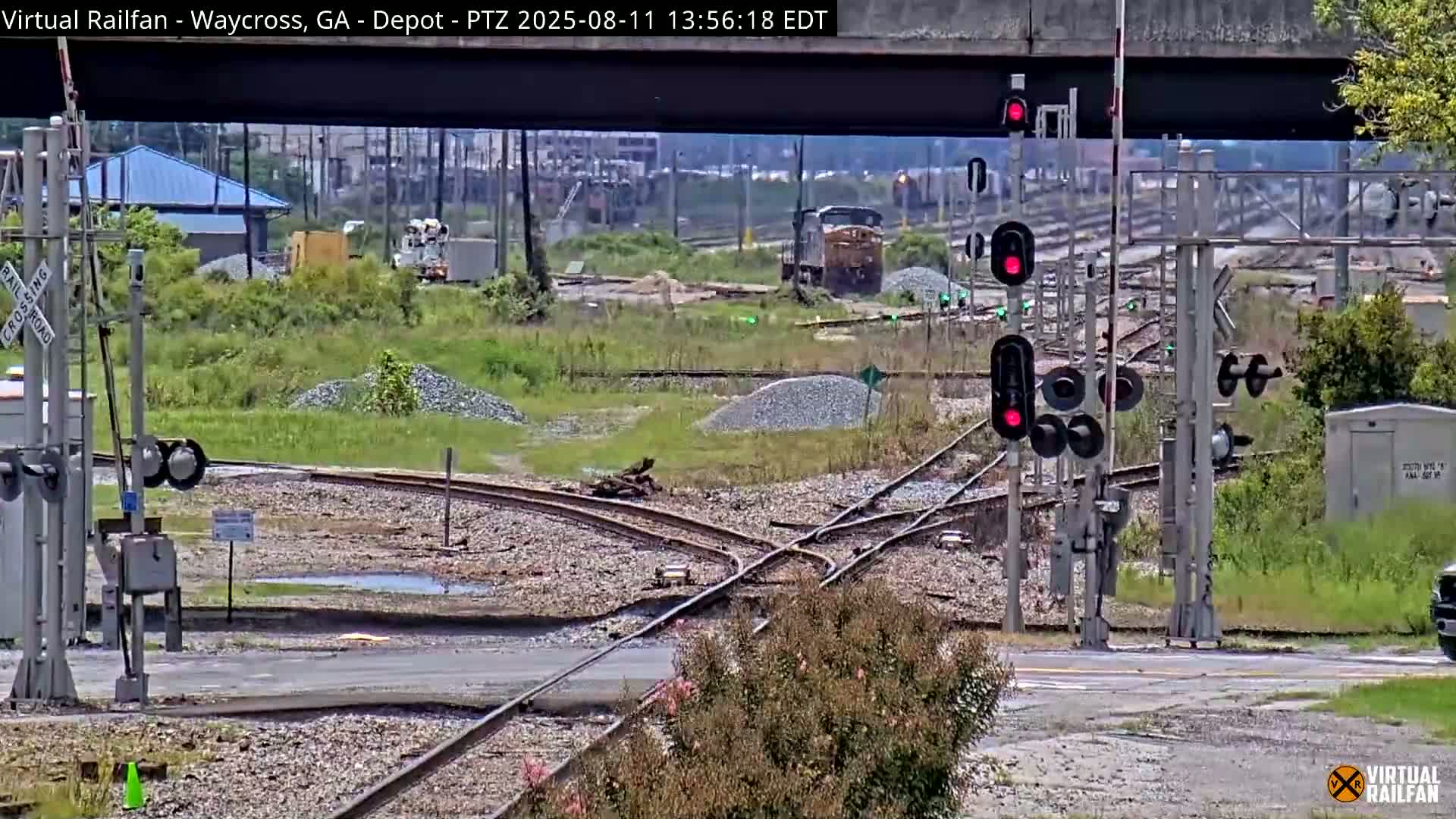 Waycross Railway Depot Live Cam - Waycross, Ware, Georgia, USA  