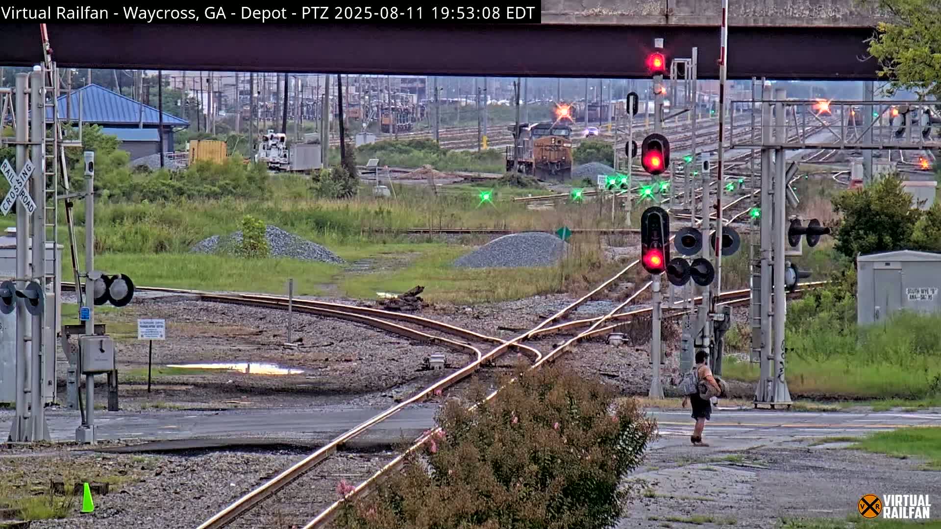 Waycross Railway Depot Live Cam - Waycross, Ware, Georgia, USA  