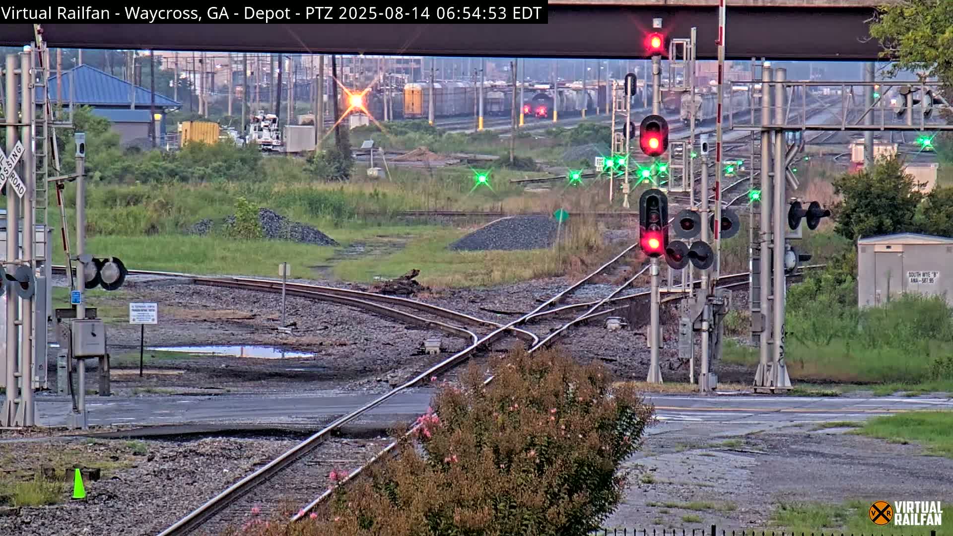 Waycross Railway Depot Live Cam - Waycross, Ware, Georgia, USA  