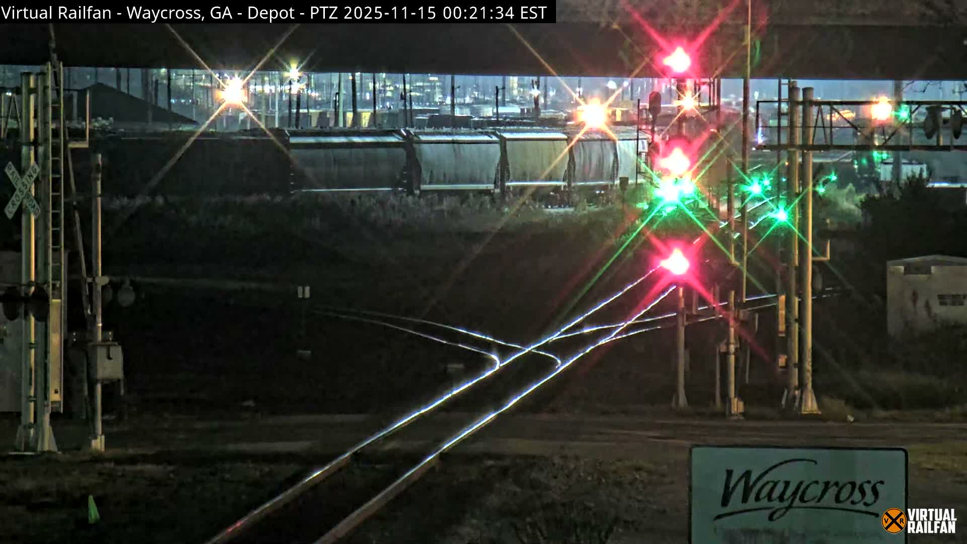 Waycross Railway Depot Live Cam - Waycross, Ware, Georgia, USA  