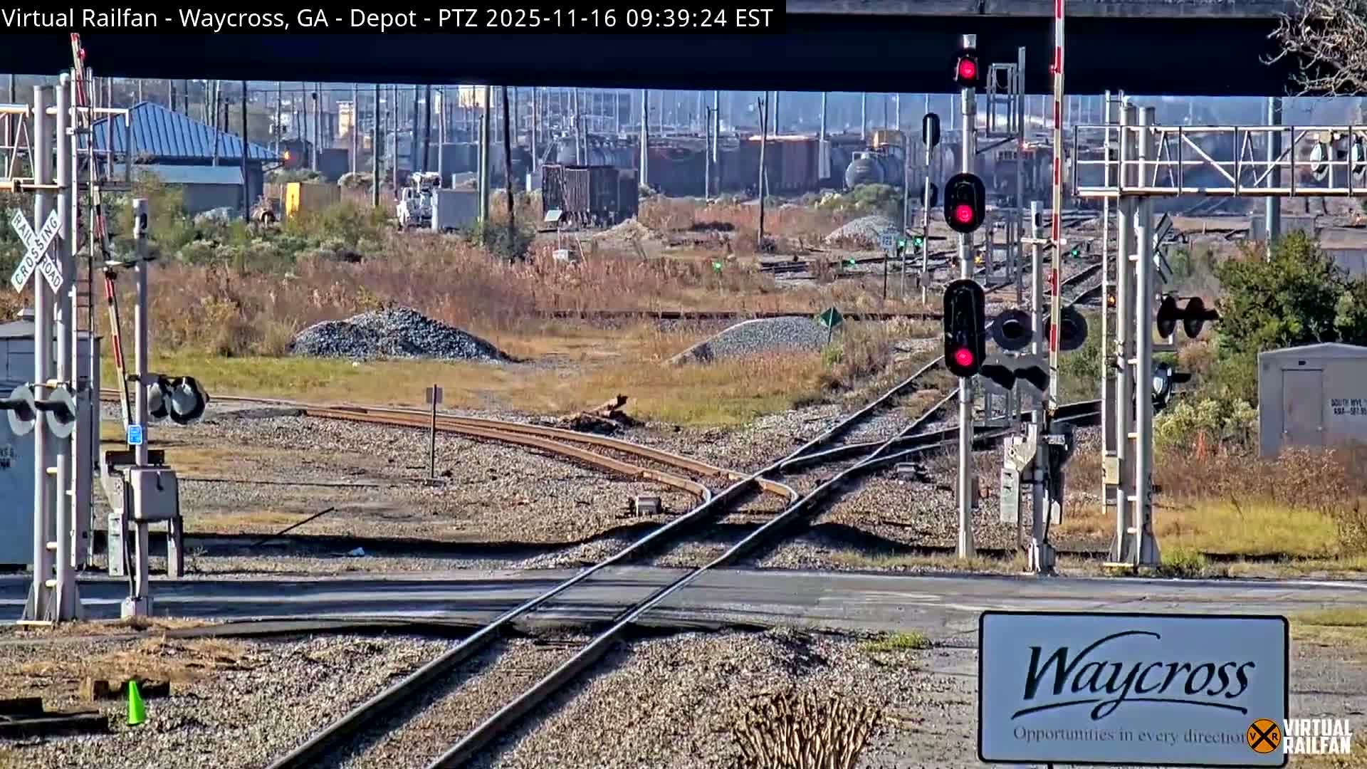 Waycross Railway Depot Live Cam - Waycross, Ware, Georgia, USA  