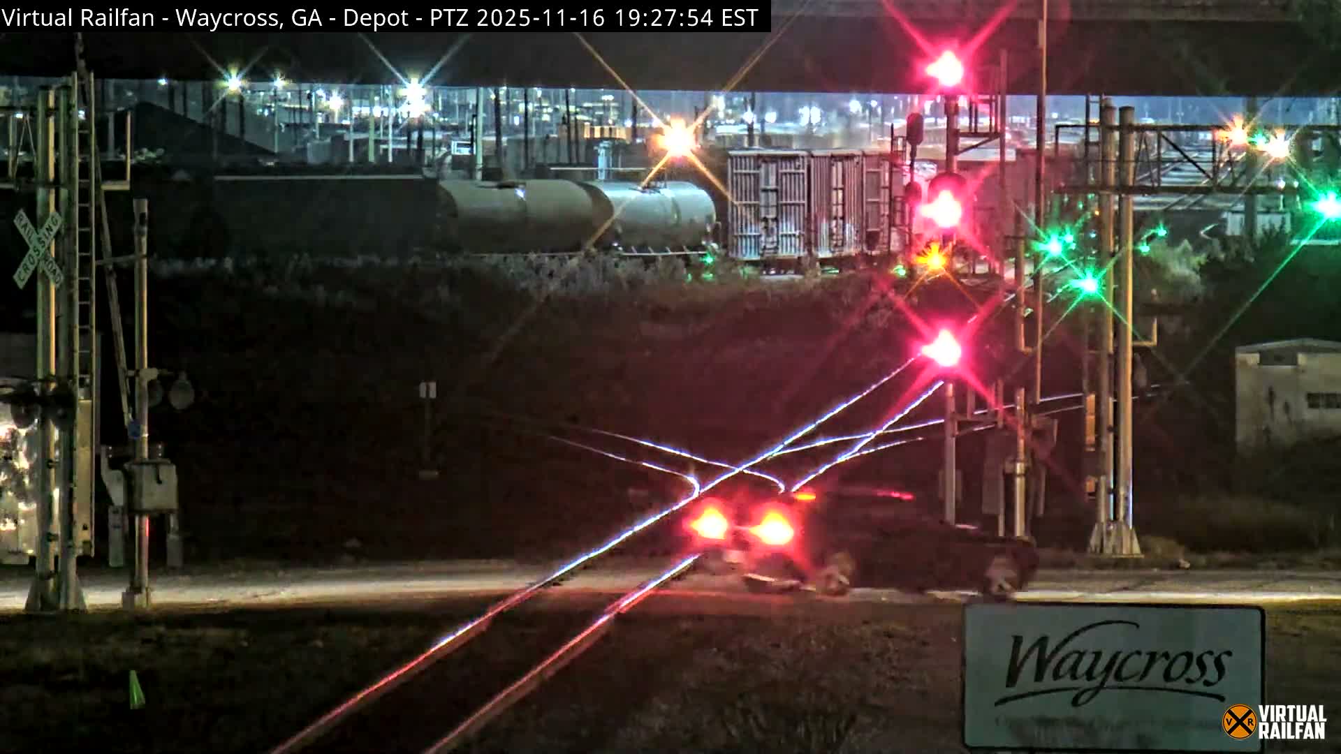 Waycross Railway Depot Live Cam - Waycross, Ware, Georgia, USA  