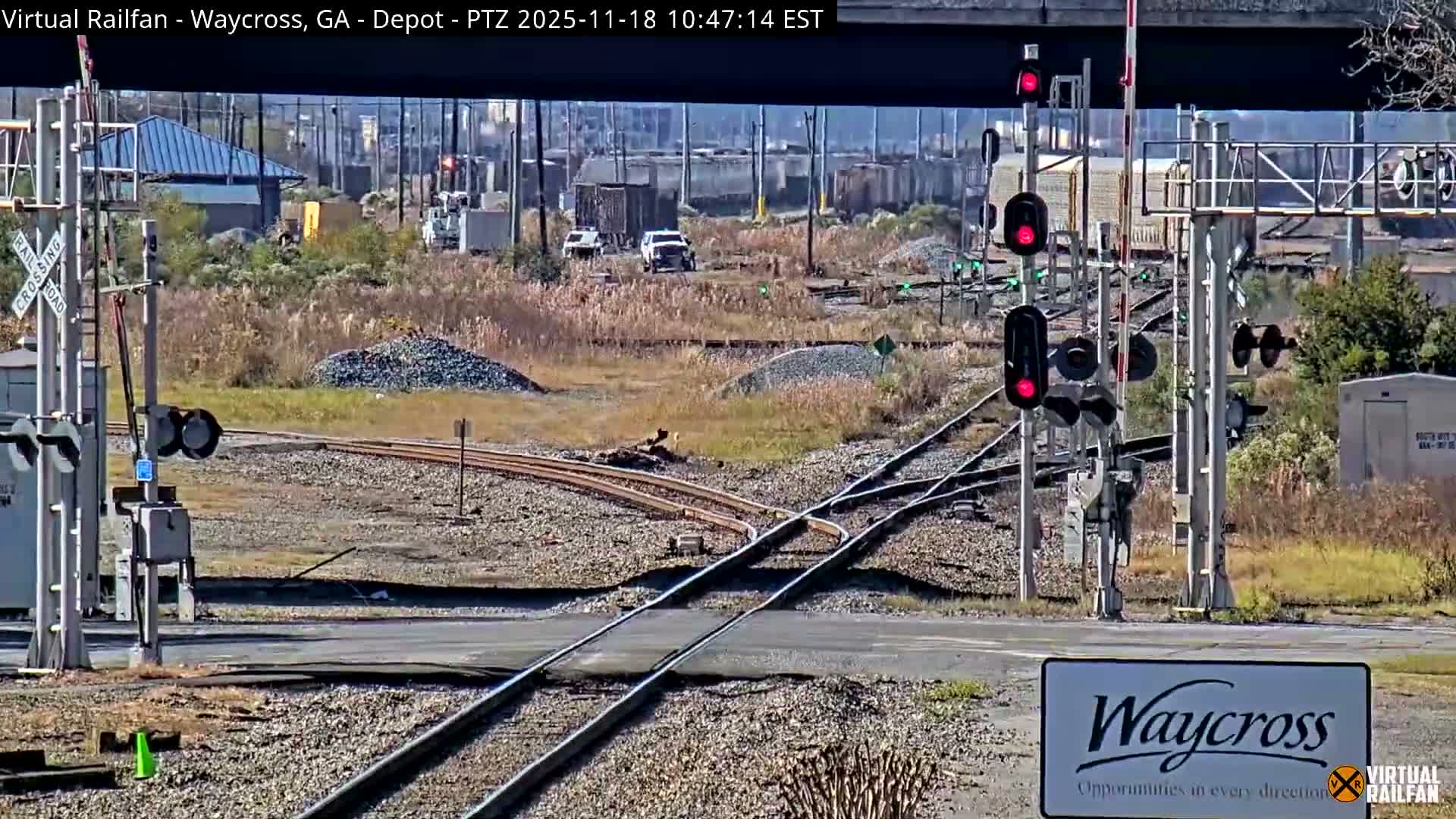 Waycross Railway Depot Live Cam - Waycross, Ware, Georgia, USA  