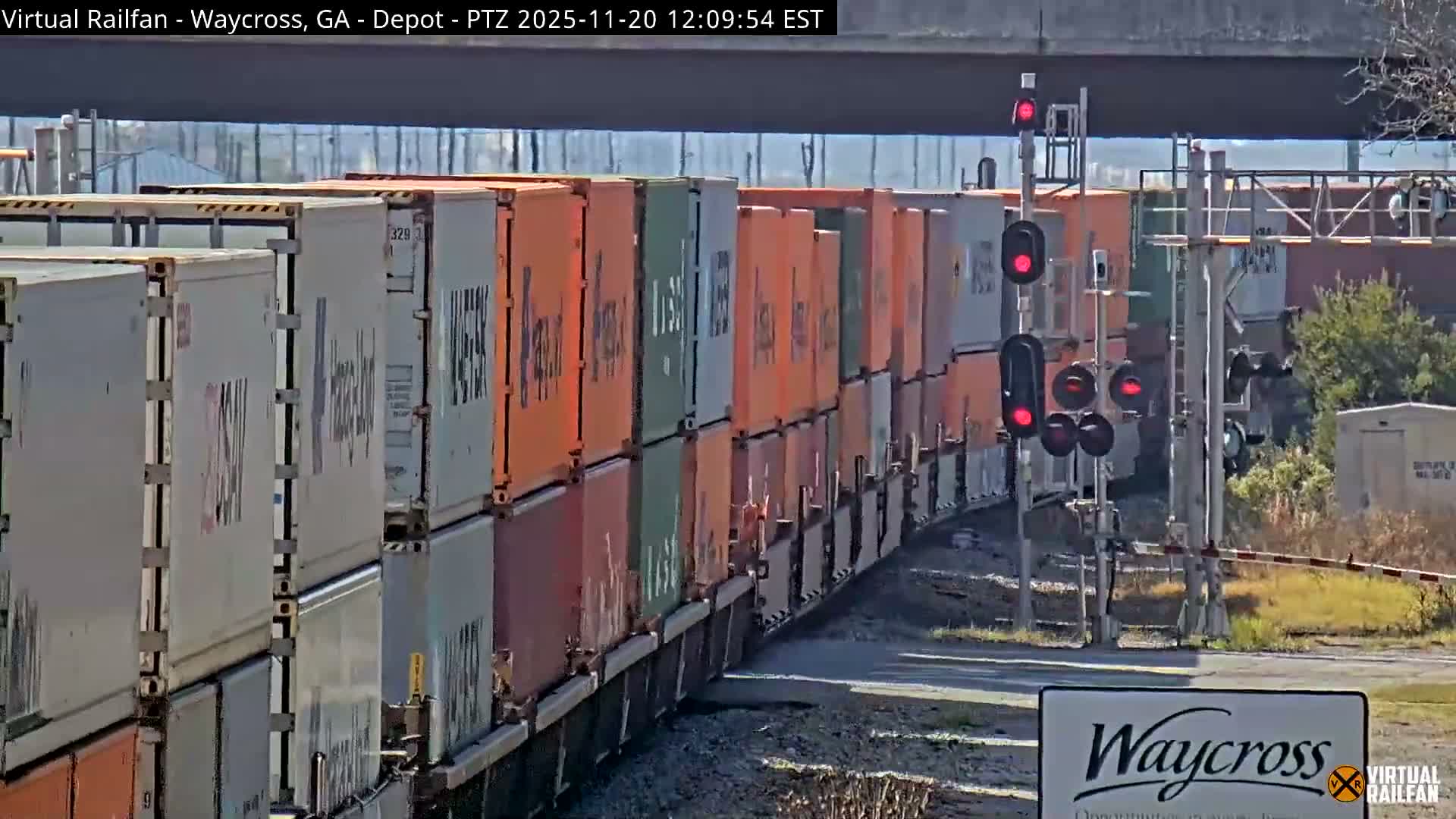 Waycross Railway Depot Live Cam - Waycross, Ware, Georgia, USA  