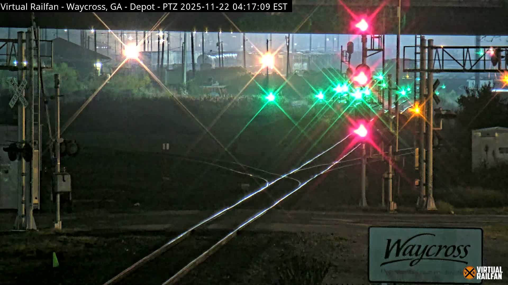 Waycross Railway Depot Live Cam - Waycross, Ware, Georgia, USA  