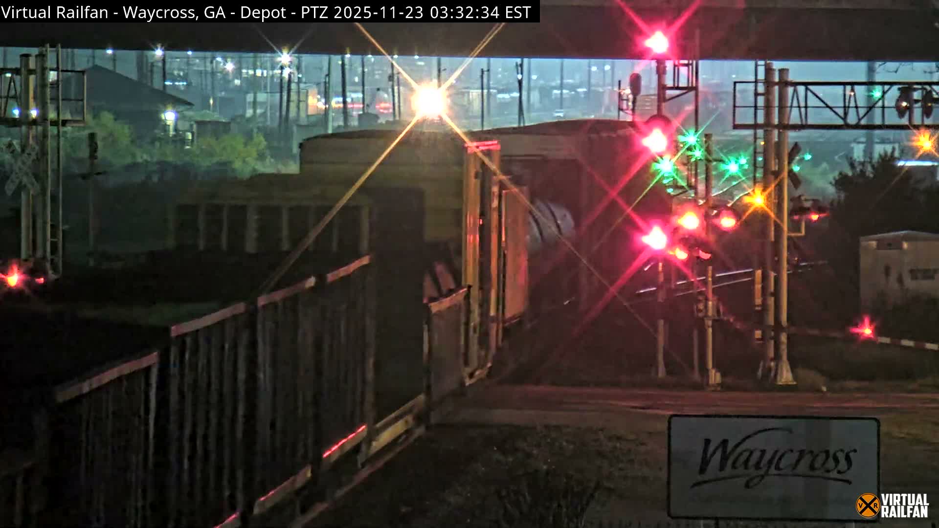 Waycross Railway Depot Live Cam - Waycross, Ware, Georgia, USA  