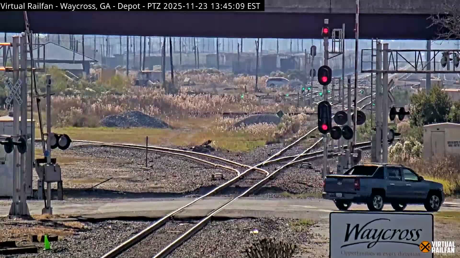 Waycross Railway Depot Live Cam - Waycross, Ware, Georgia, USA  