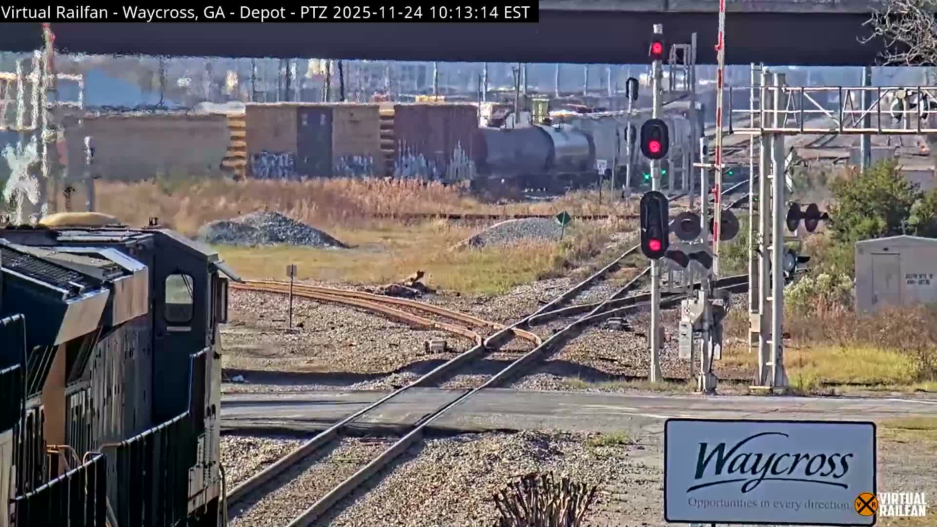 Waycross Railway Depot Live Cam - Waycross, Ware, Georgia, USA  