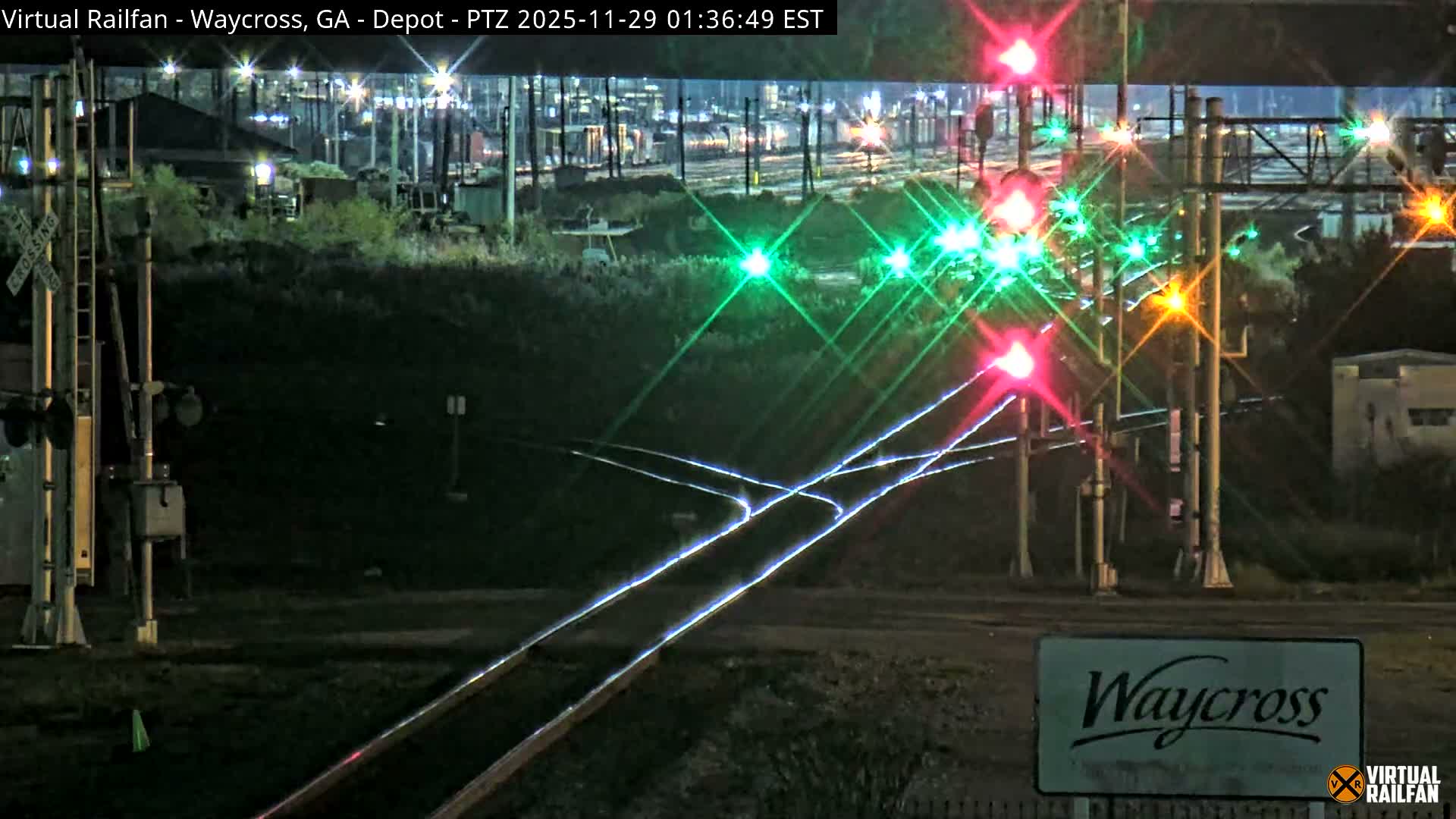 Waycross Railway Depot Live Cam - Waycross, Ware, Georgia, USA  