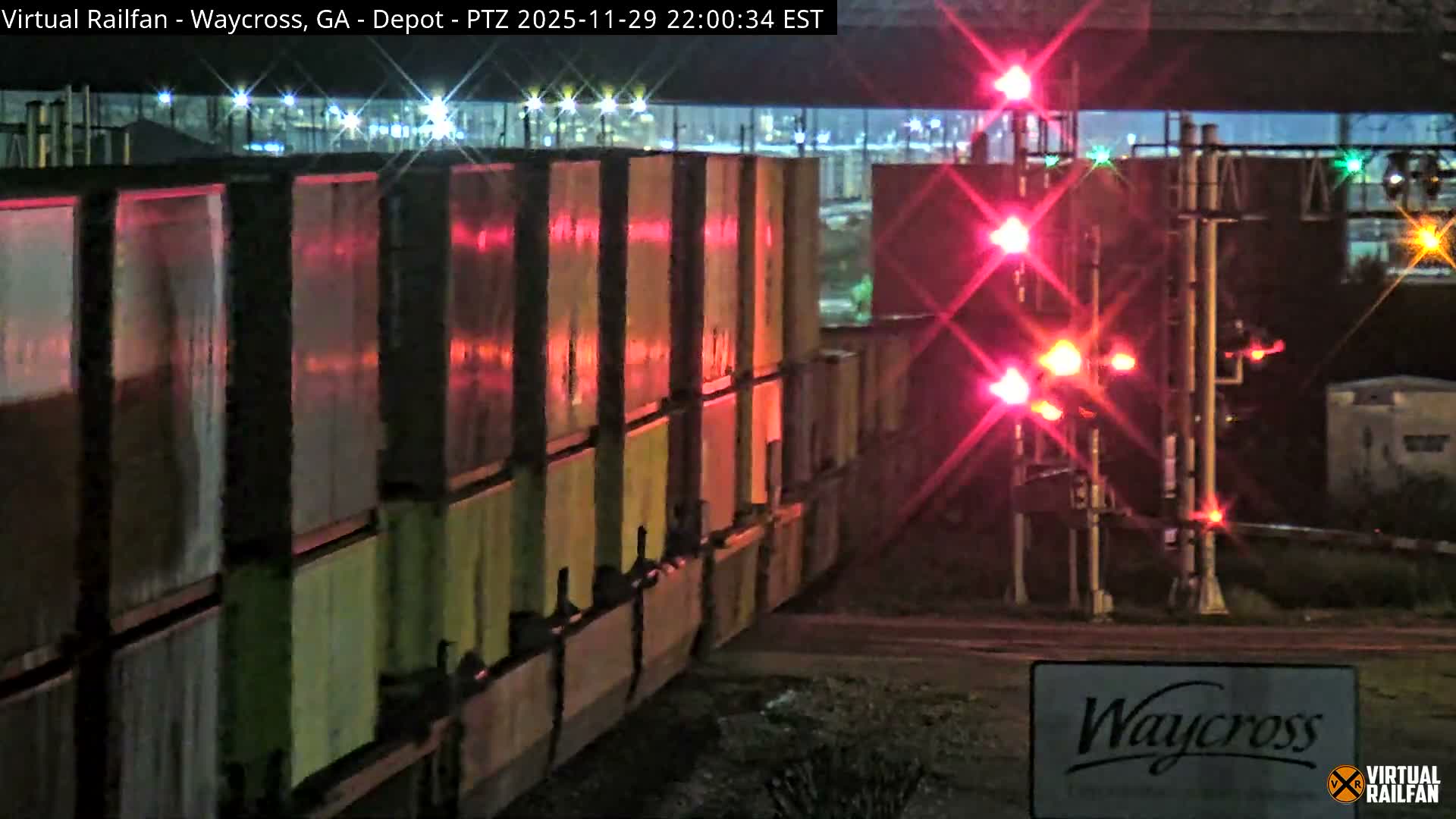 Waycross Railway Depot Live Cam - Waycross, Ware, Georgia, USA  