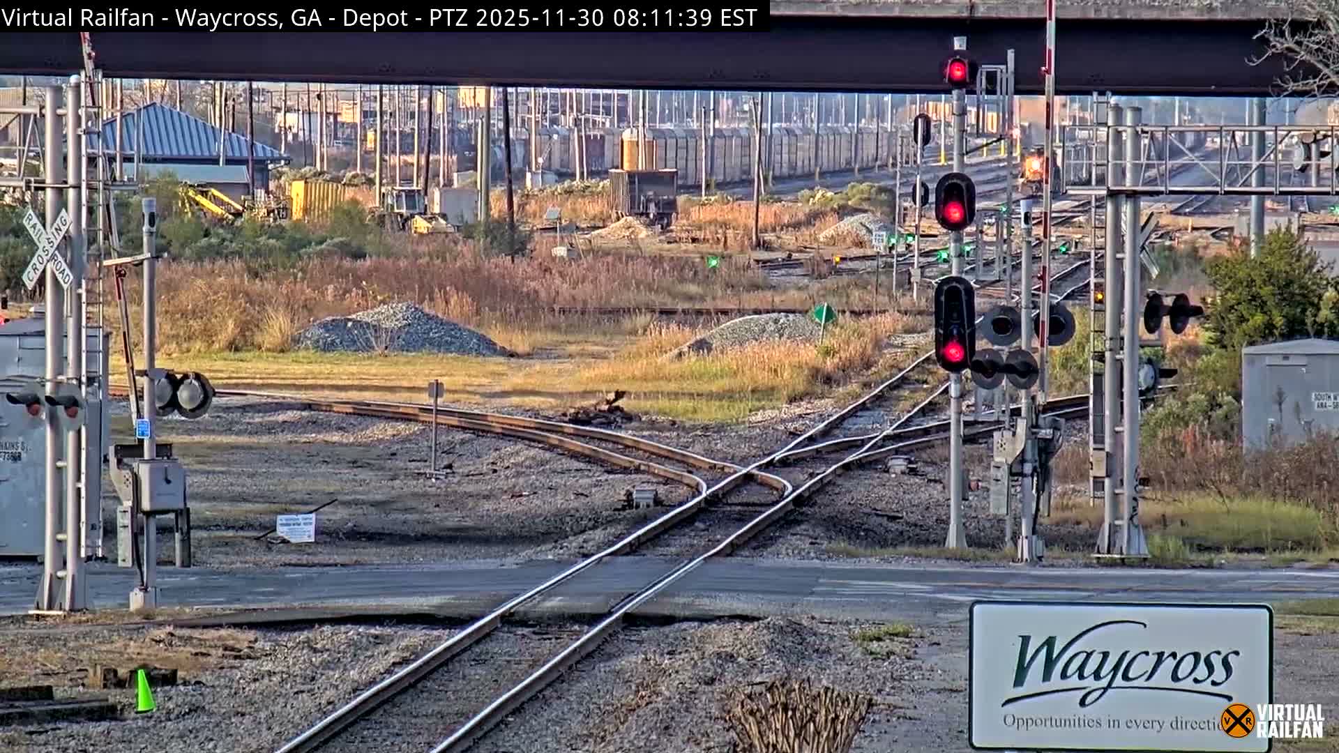 Waycross Railway Depot Live Cam - Waycross, Ware, Georgia, USA  