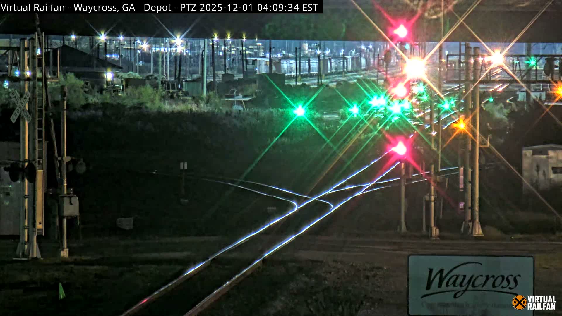 Waycross Railway Depot Live Cam - Waycross, Ware, Georgia, USA  