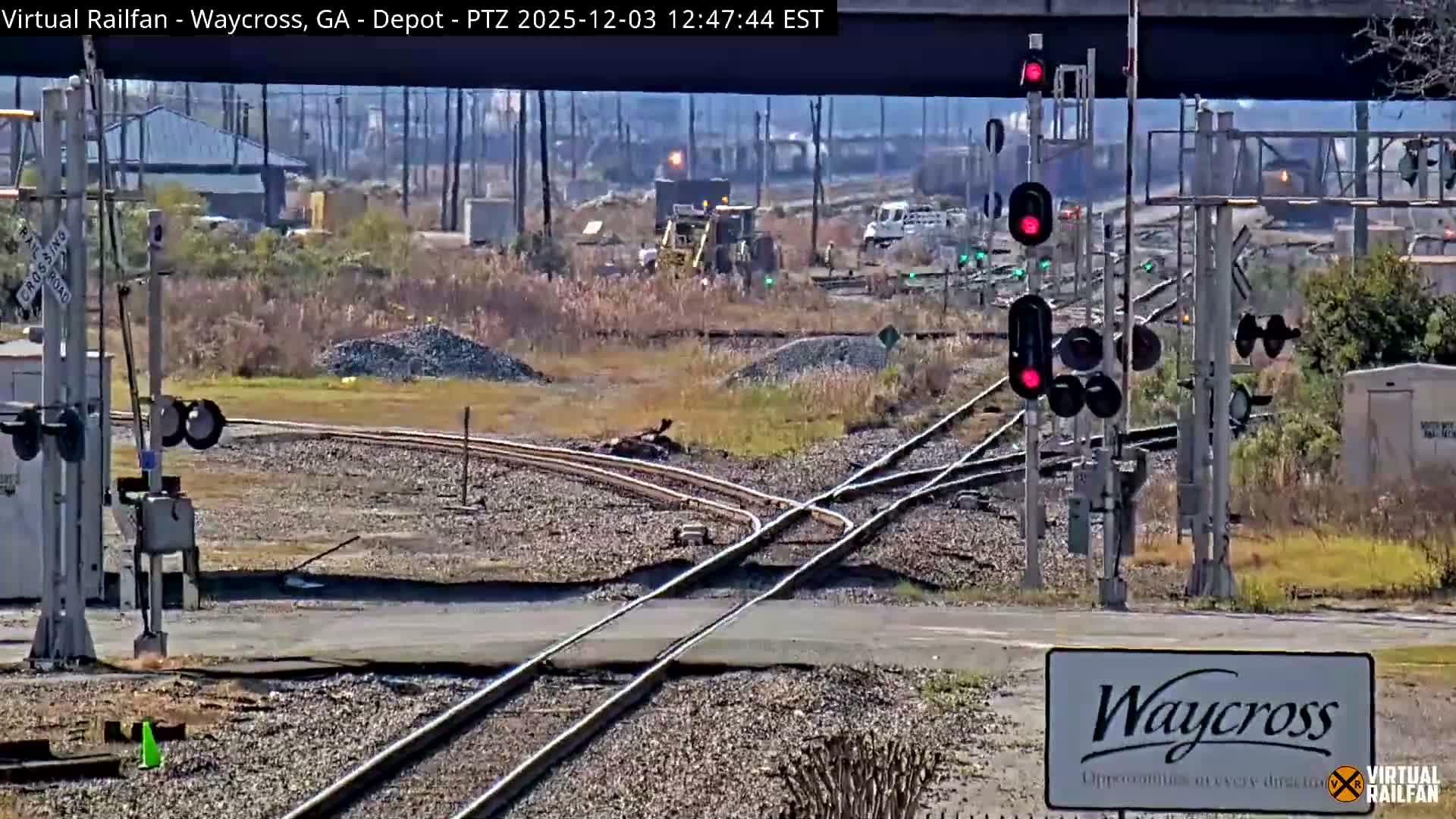 Waycross Railway Depot Live Cam - Waycross, Ware, Georgia, USA  