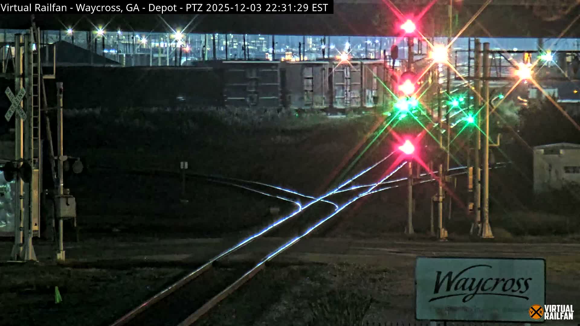 Waycross Railway Depot Live Cam - Waycross, Ware, Georgia, USA  