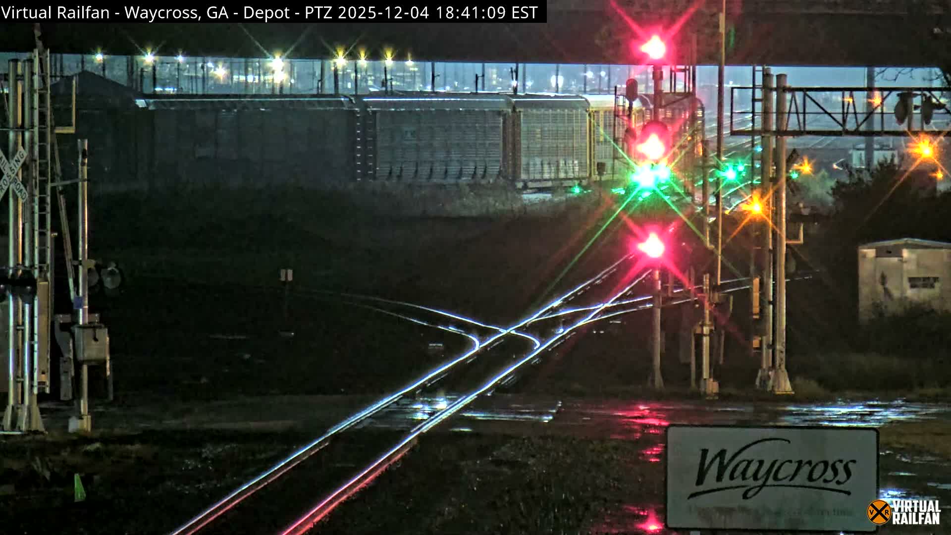 Waycross Railway Depot Live Cam - Waycross, Ware, Georgia, USA  