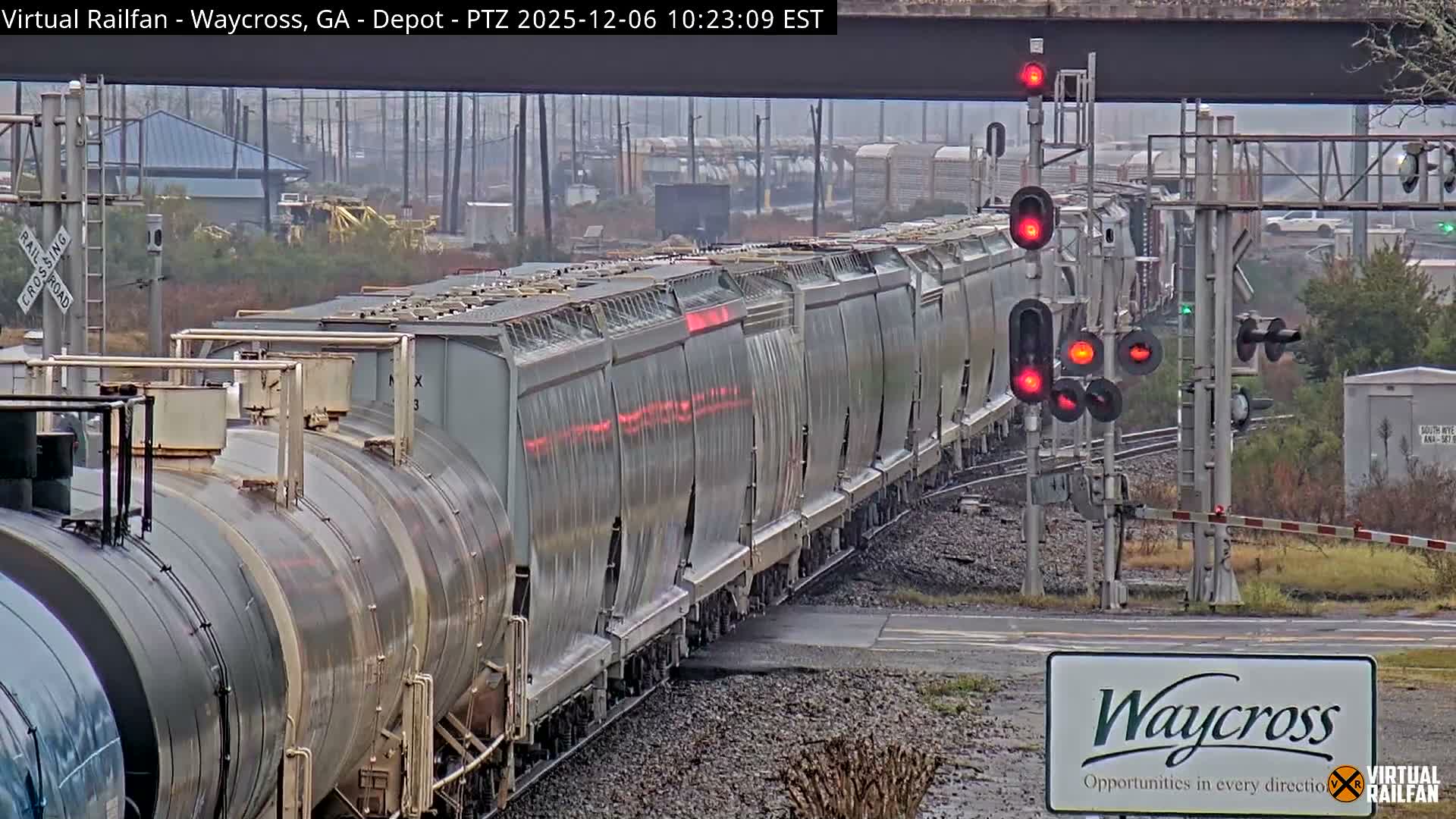 Waycross Railway Depot Live Cam - Waycross, Ware, Georgia, USA  