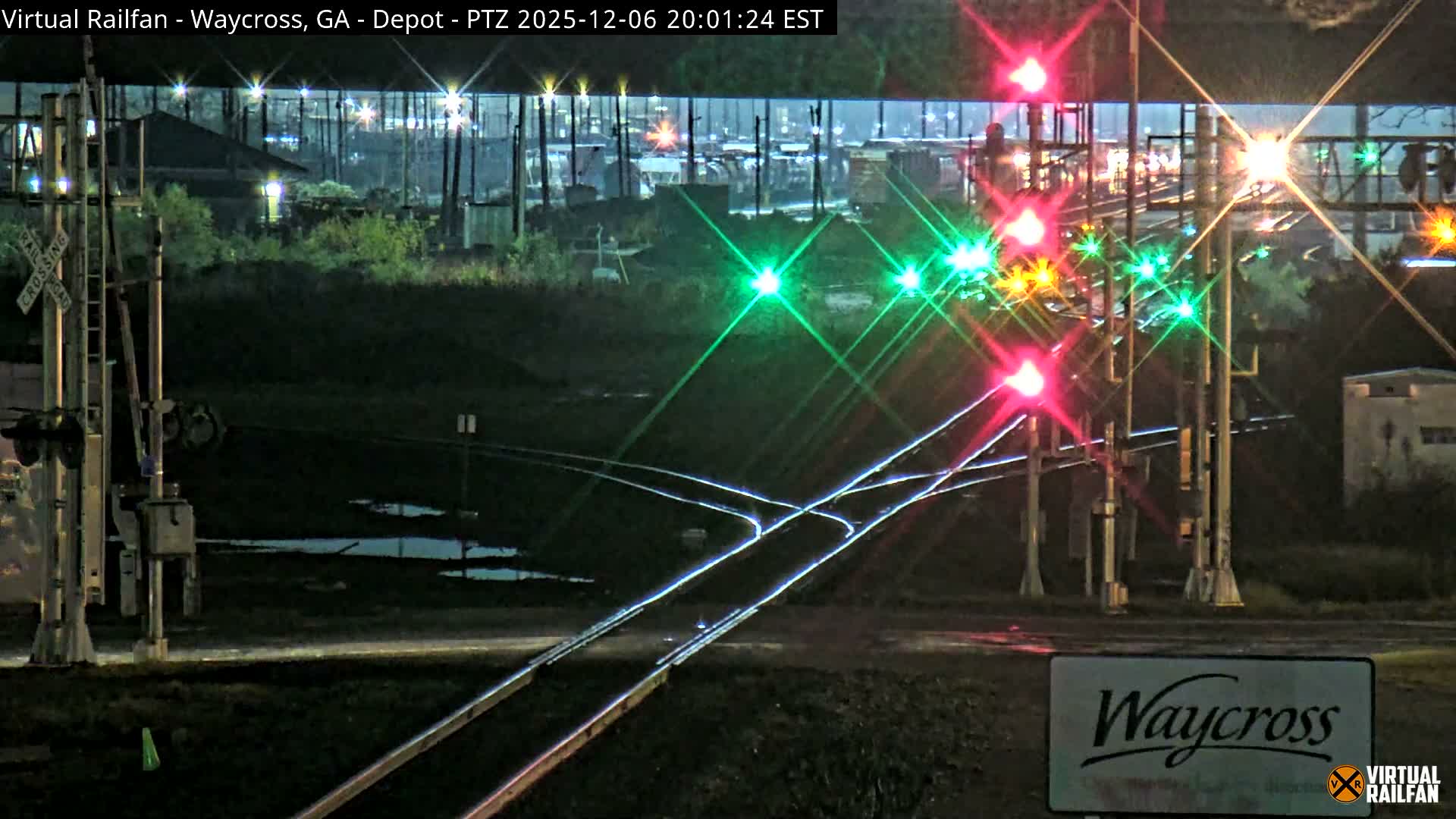 Waycross Railway Depot Live Cam - Waycross, Ware, Georgia, USA  