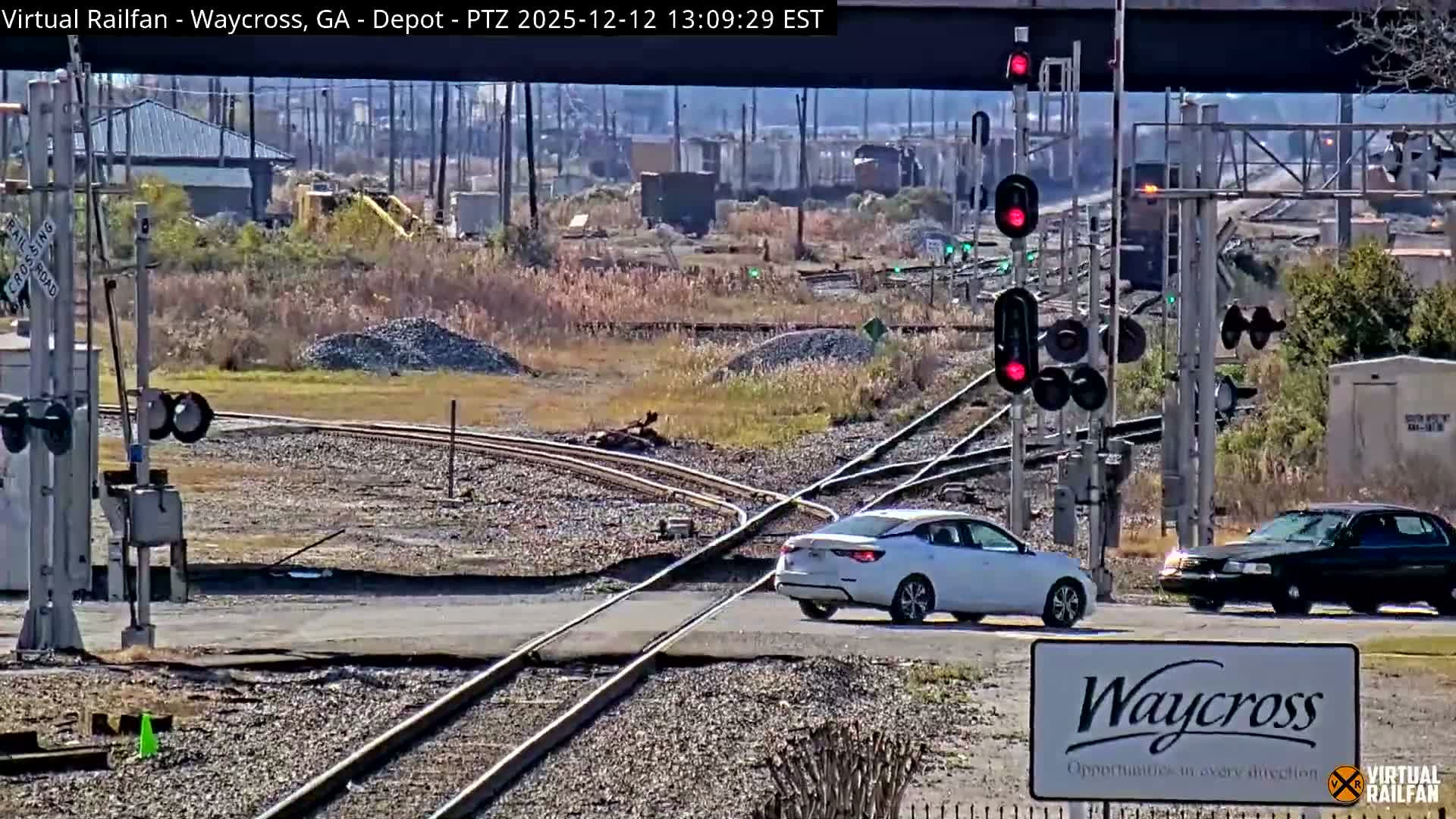 Waycross Railway Depot Live Cam - Waycross, Ware, Georgia, USA  