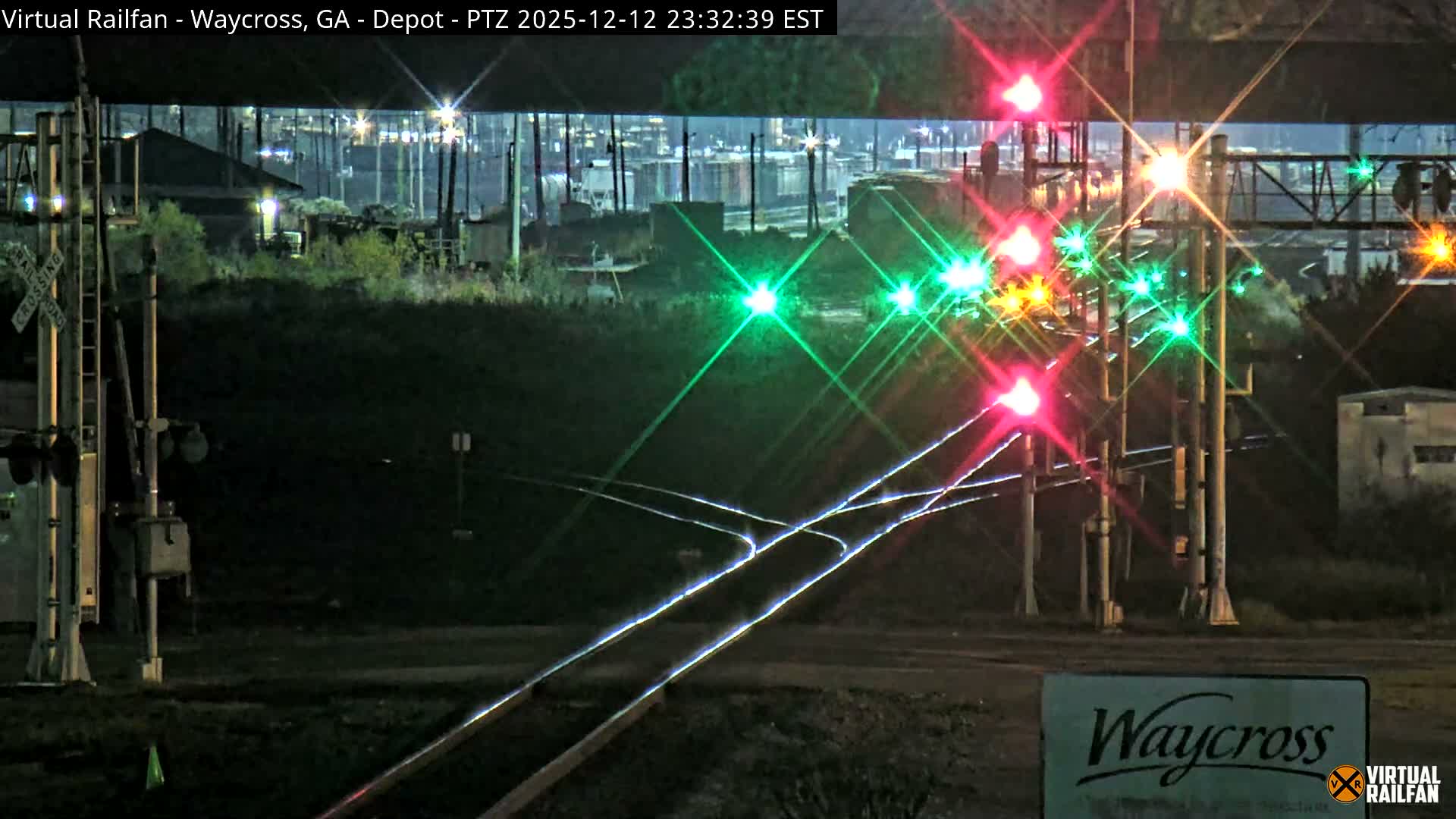 Waycross Railway Depot Live Cam - Waycross, Ware, Georgia, USA  