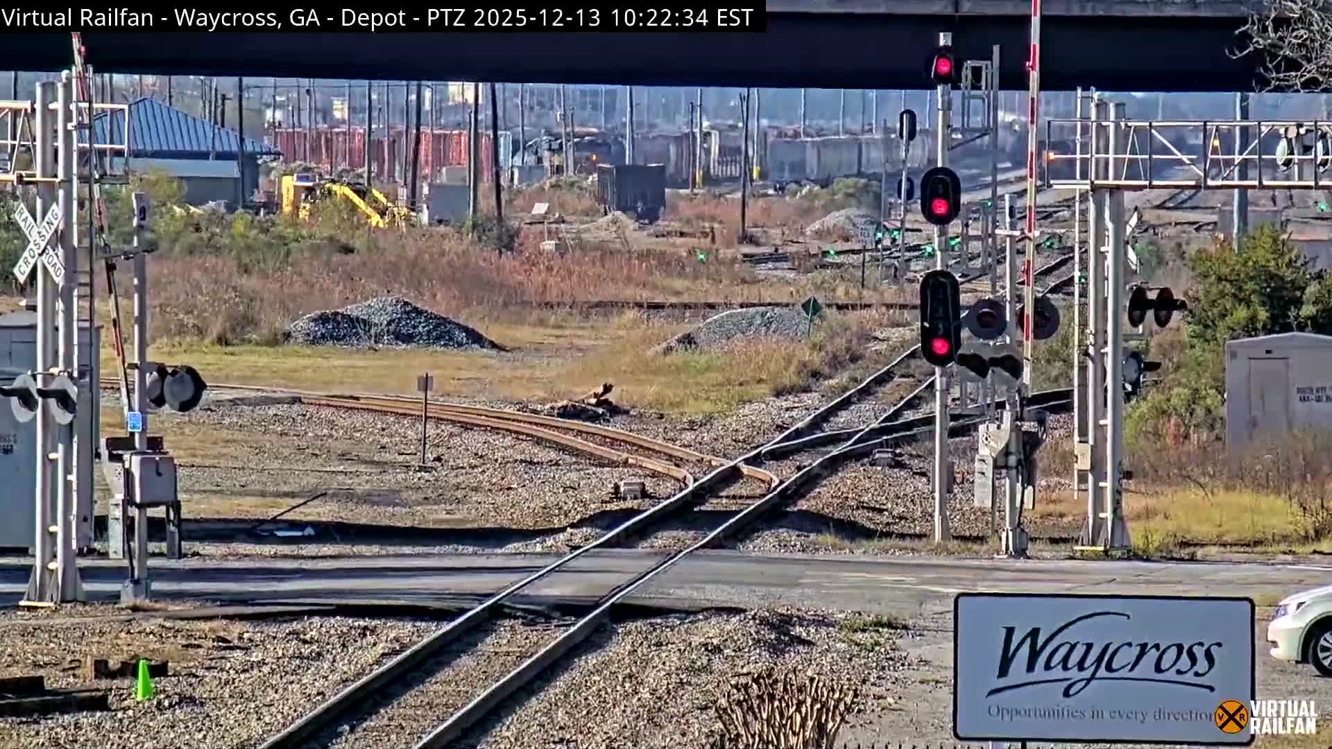 Waycross Railway Depot Live Cam - Waycross, Ware, Georgia, USA  