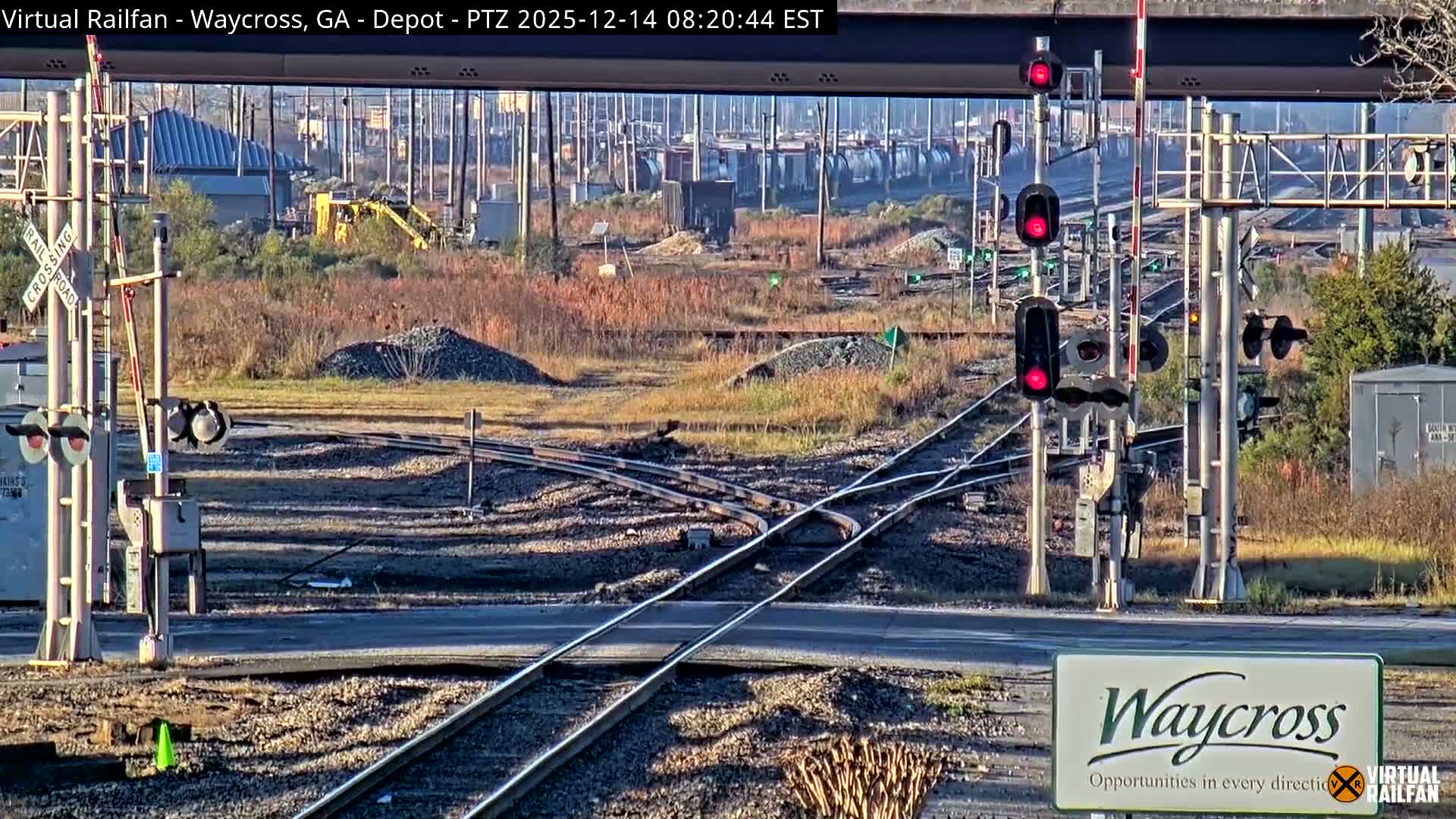 Waycross Railway Depot Live Cam - Waycross, Ware, Georgia, USA  