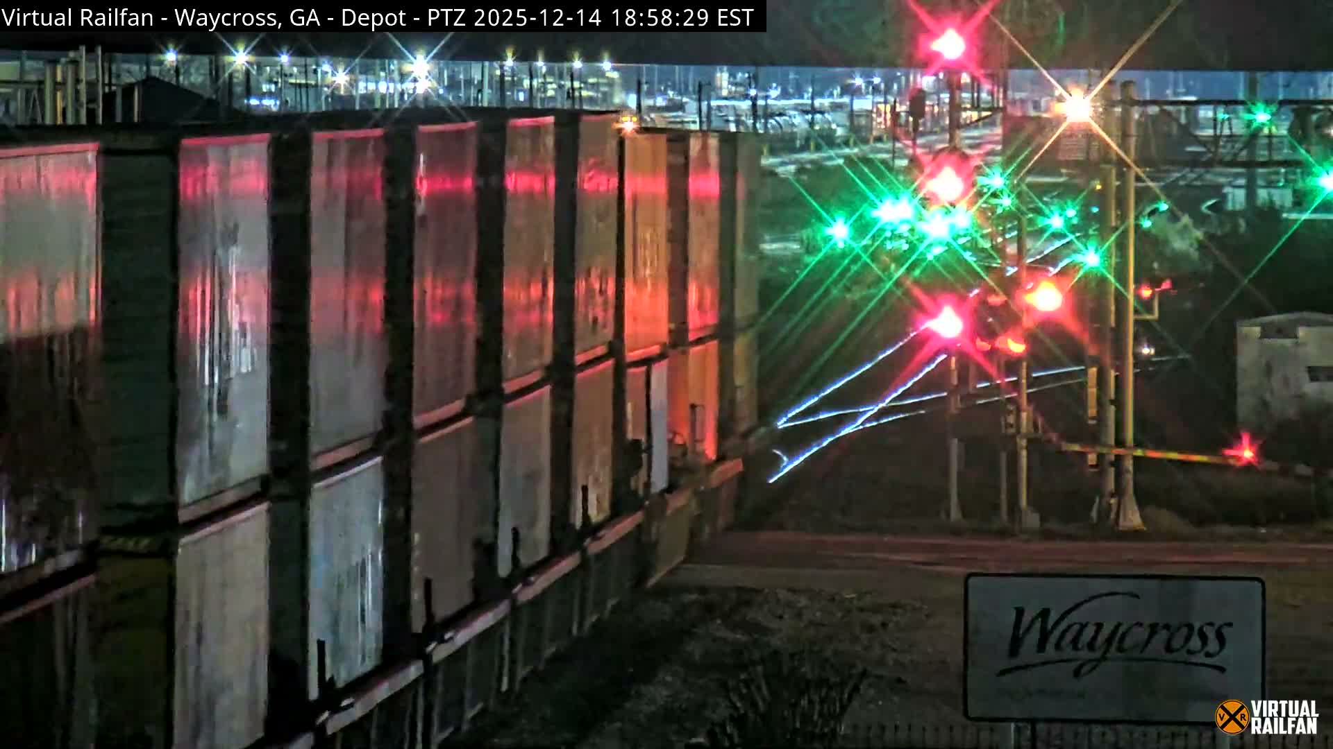 Waycross Railway Depot Live Cam - Waycross, Ware, Georgia, USA  