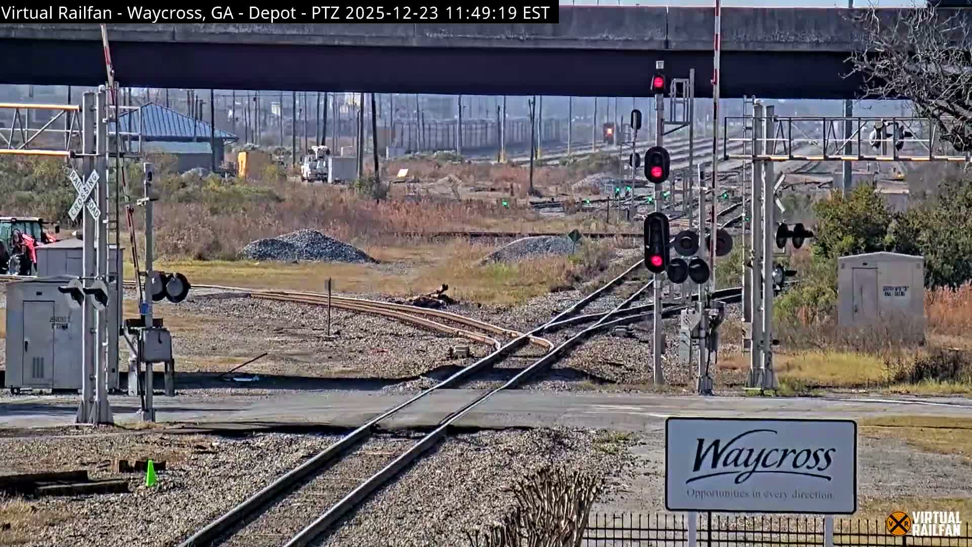 Waycross Railway Depot Live Cam - Waycross, Ware, Georgia, USA  