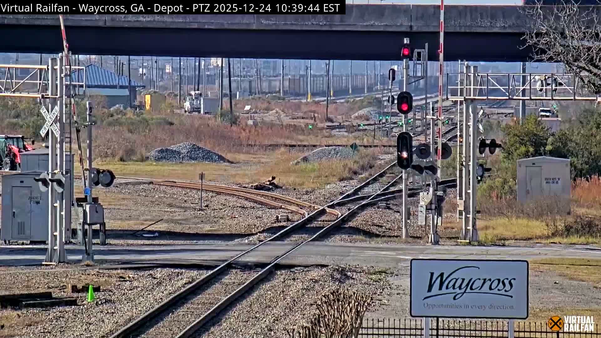 Waycross Railway Depot Live Cam - Waycross, Ware, Georgia, USA  