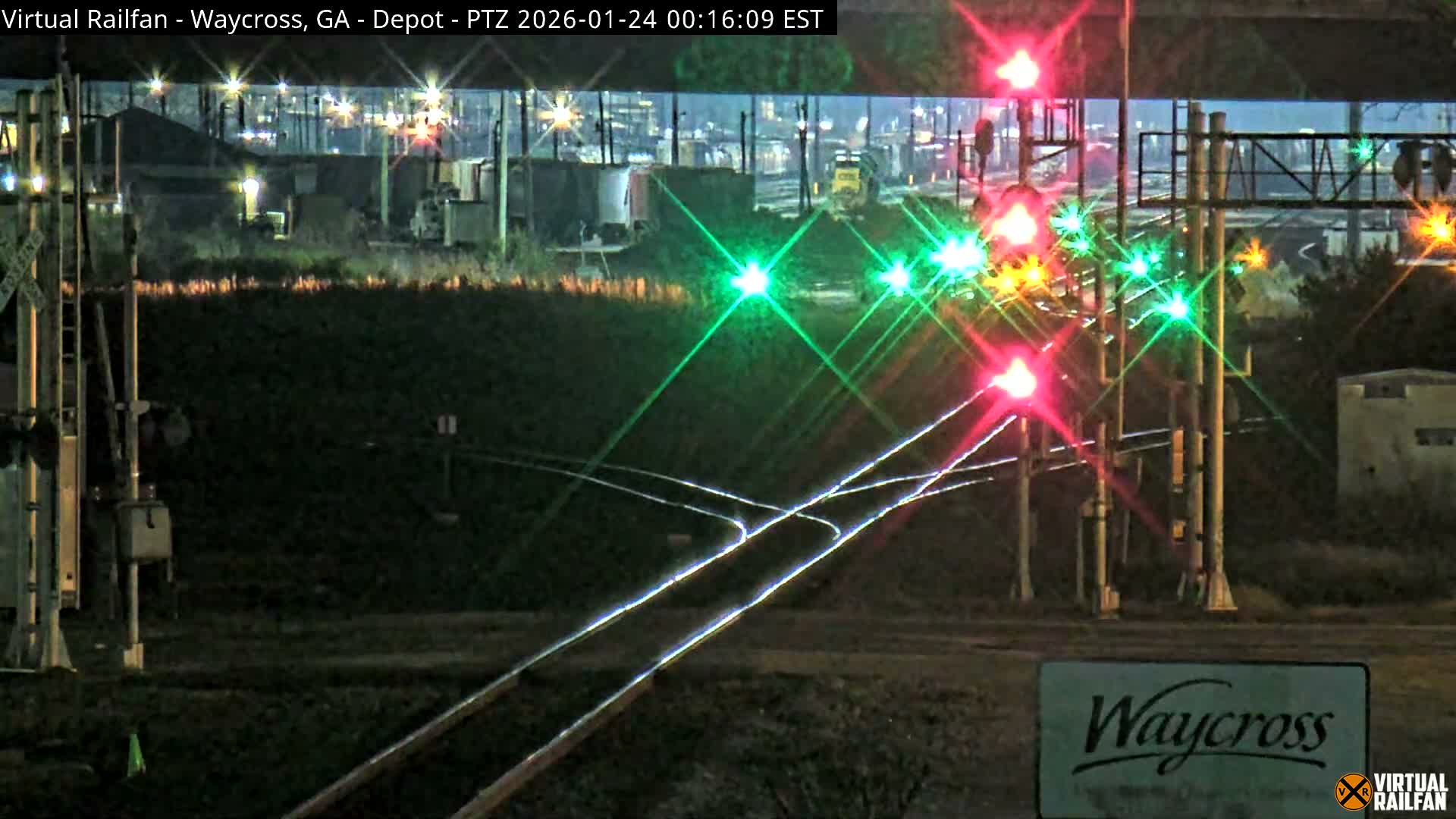 Waycross Railway Depot Live Cam - Waycross, Ware, Georgia, USA  