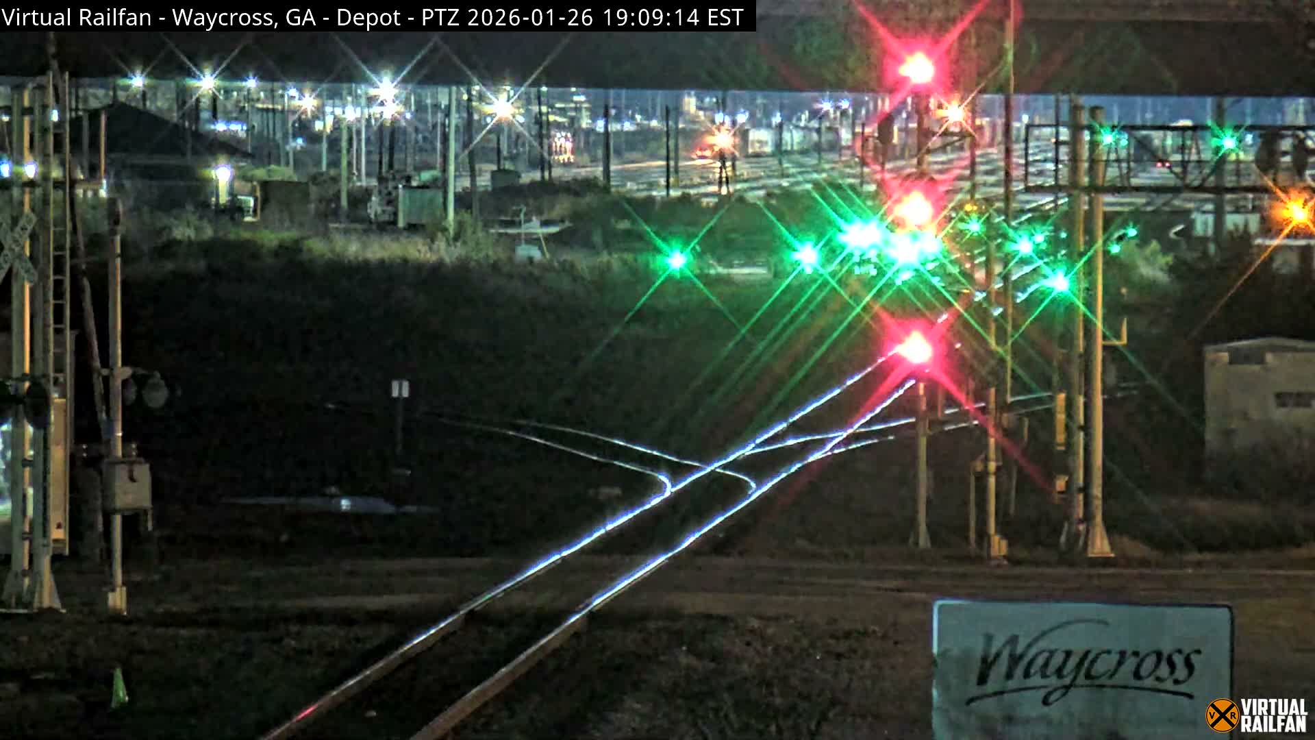 Waycross Railway Depot Live Cam - Waycross, Ware, Georgia, USA  