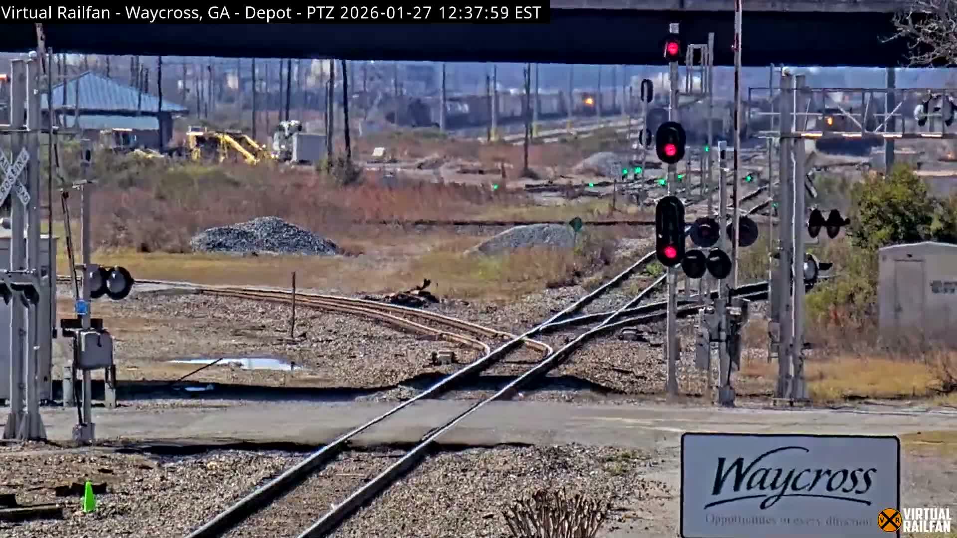 Waycross Railway Depot Live Cam - Waycross, Ware, Georgia, USA  