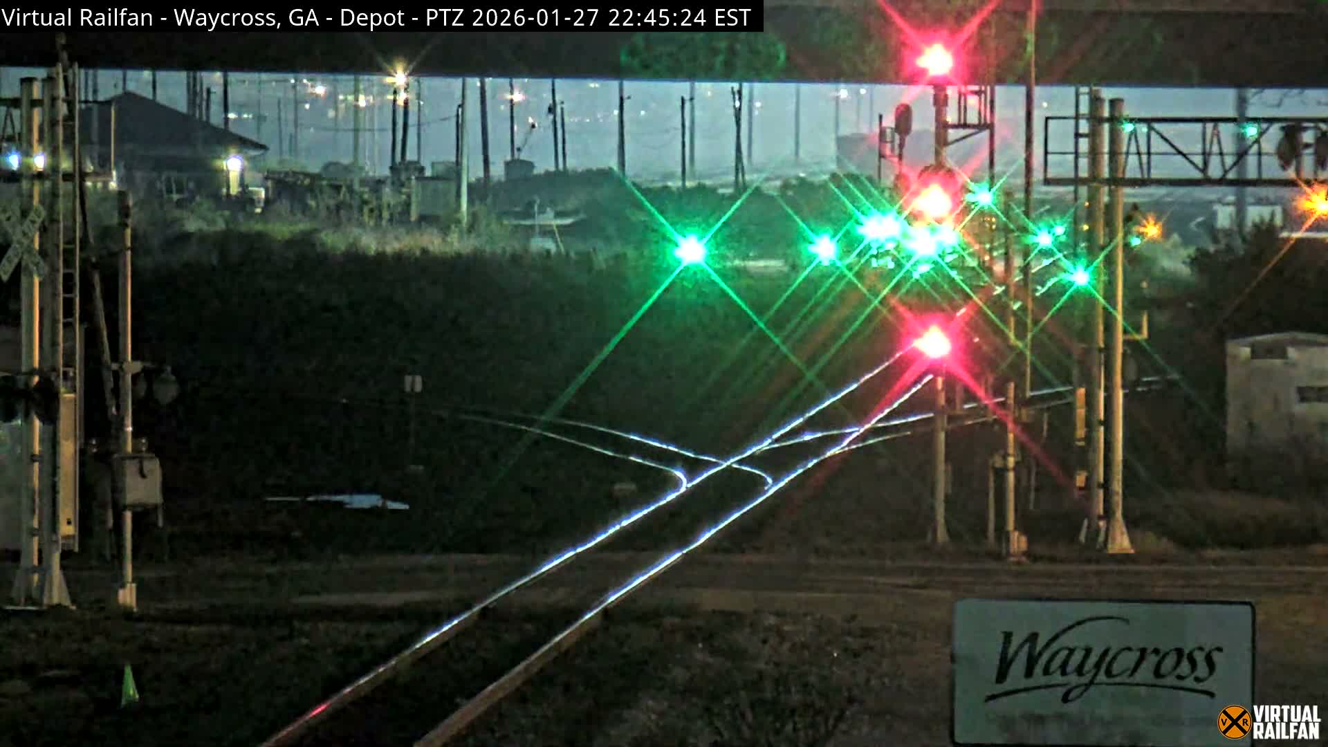Waycross Railway Depot Live Cam - Waycross, Ware, Georgia, USA  