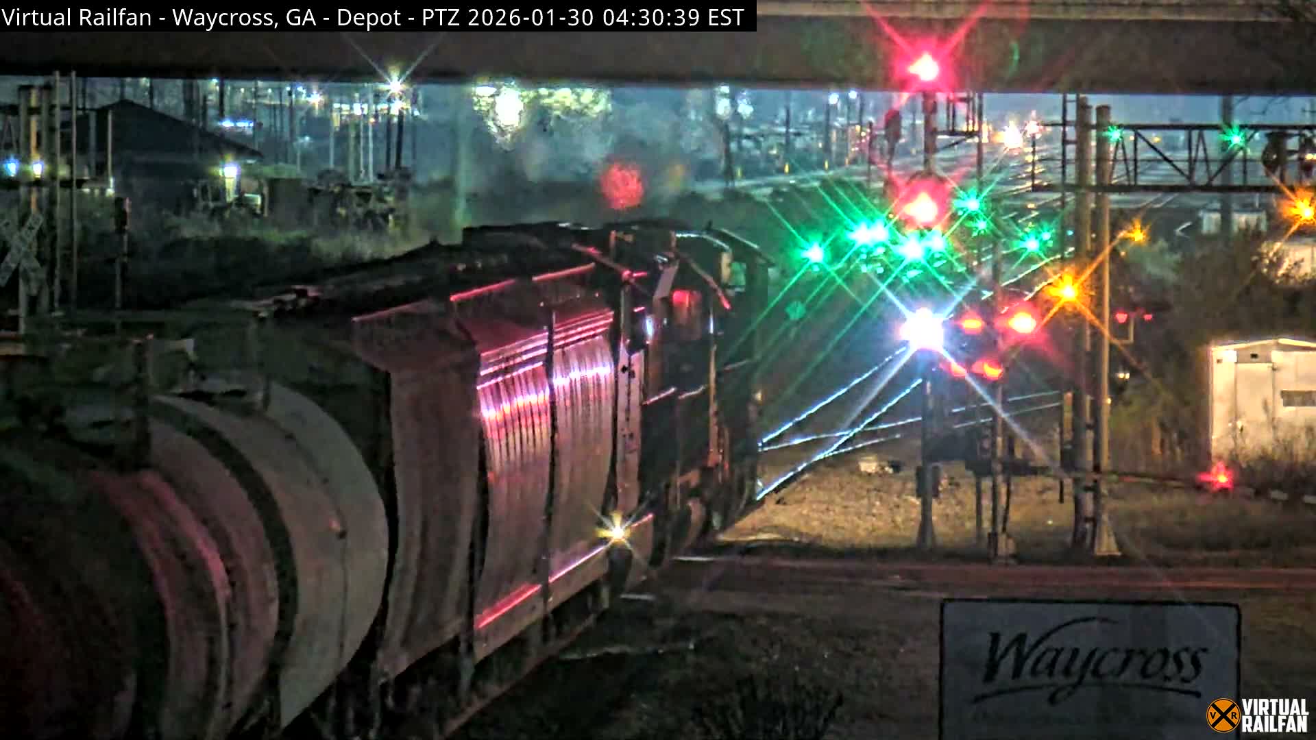 Waycross Railway Depot Live Cam - Waycross, Ware, Georgia, USA  
