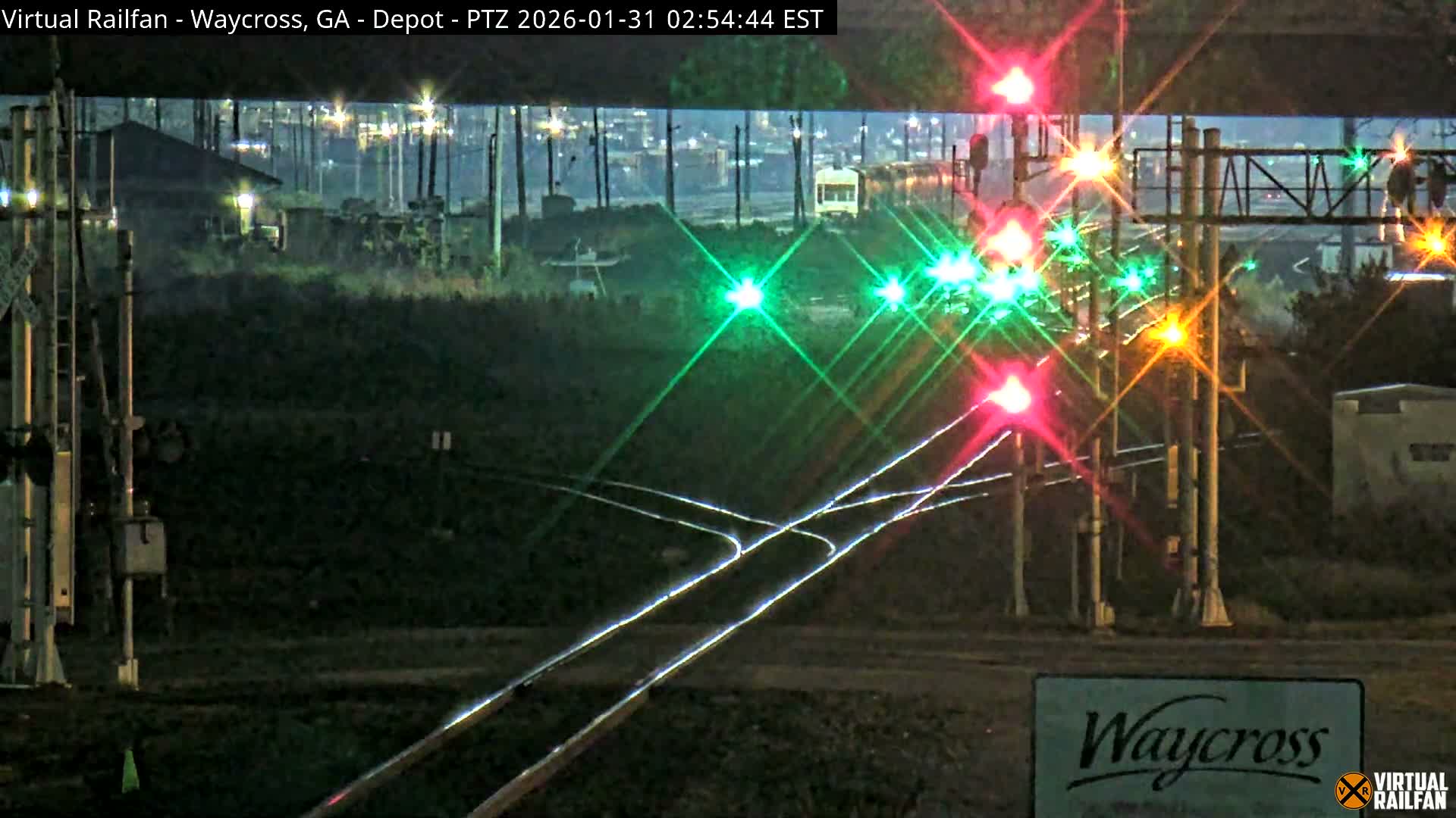 Waycross Railway Depot Live Cam - Waycross, Ware, Georgia, USA  