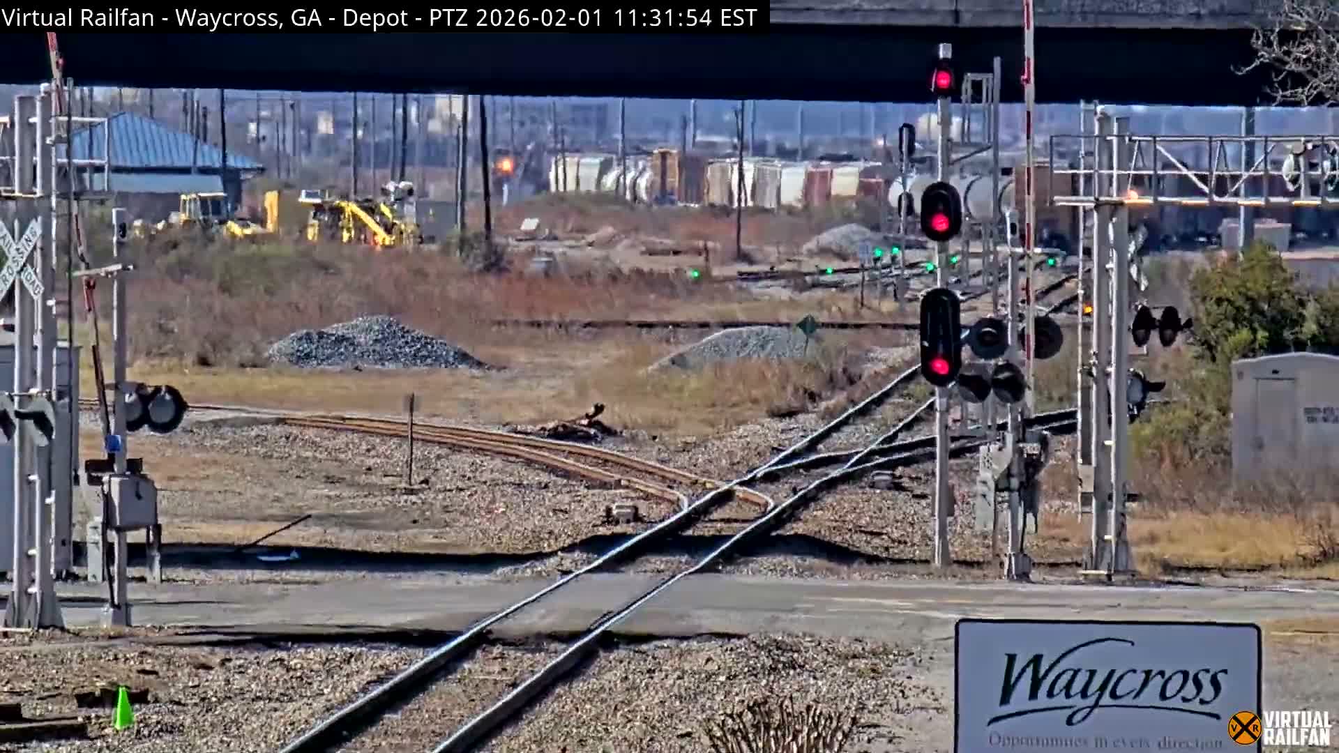 Waycross Railway Depot Live Cam - Waycross, Ware, Georgia, USA  