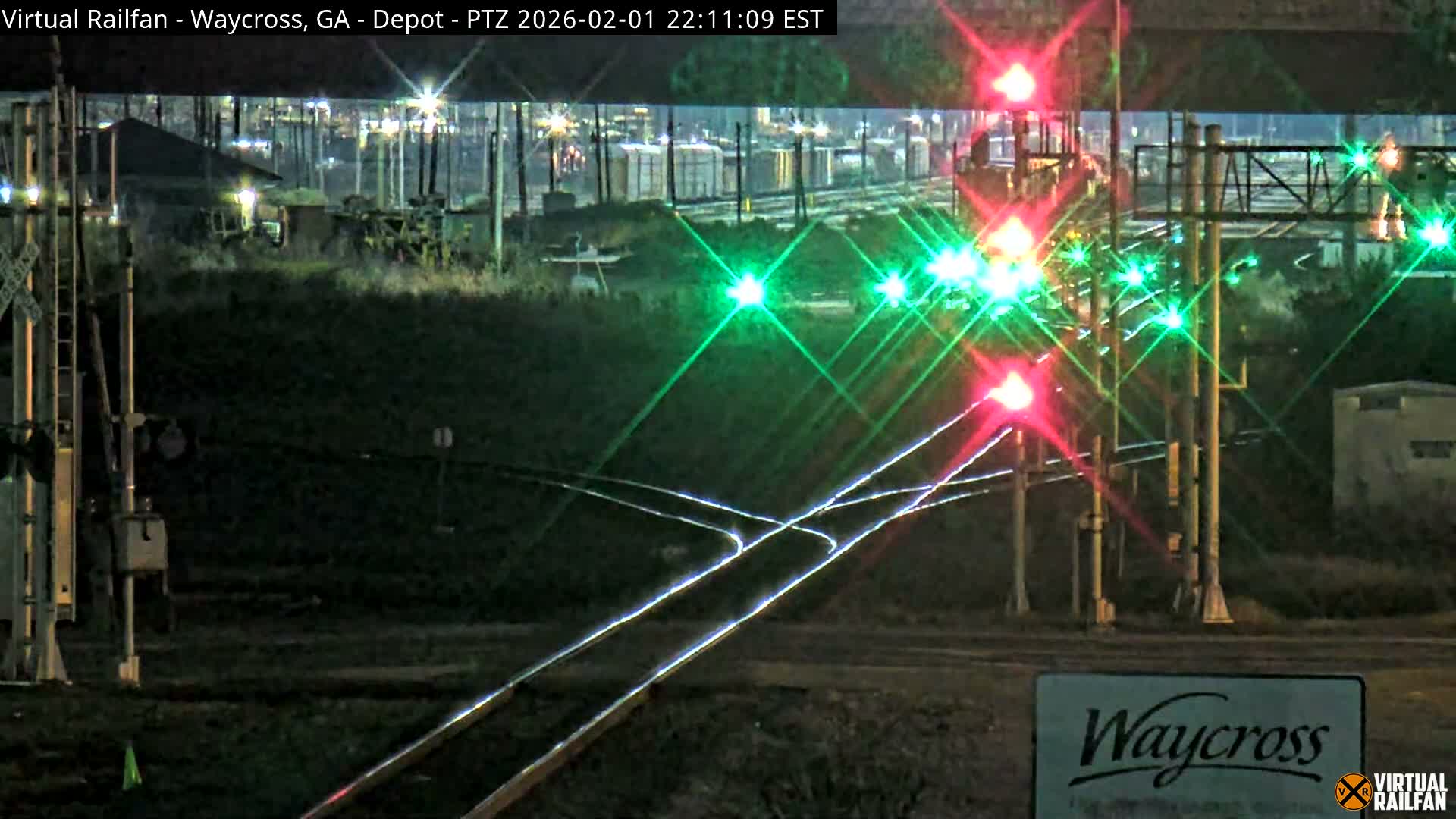 Waycross Railway Depot Live Cam - Waycross, Ware, Georgia, USA  