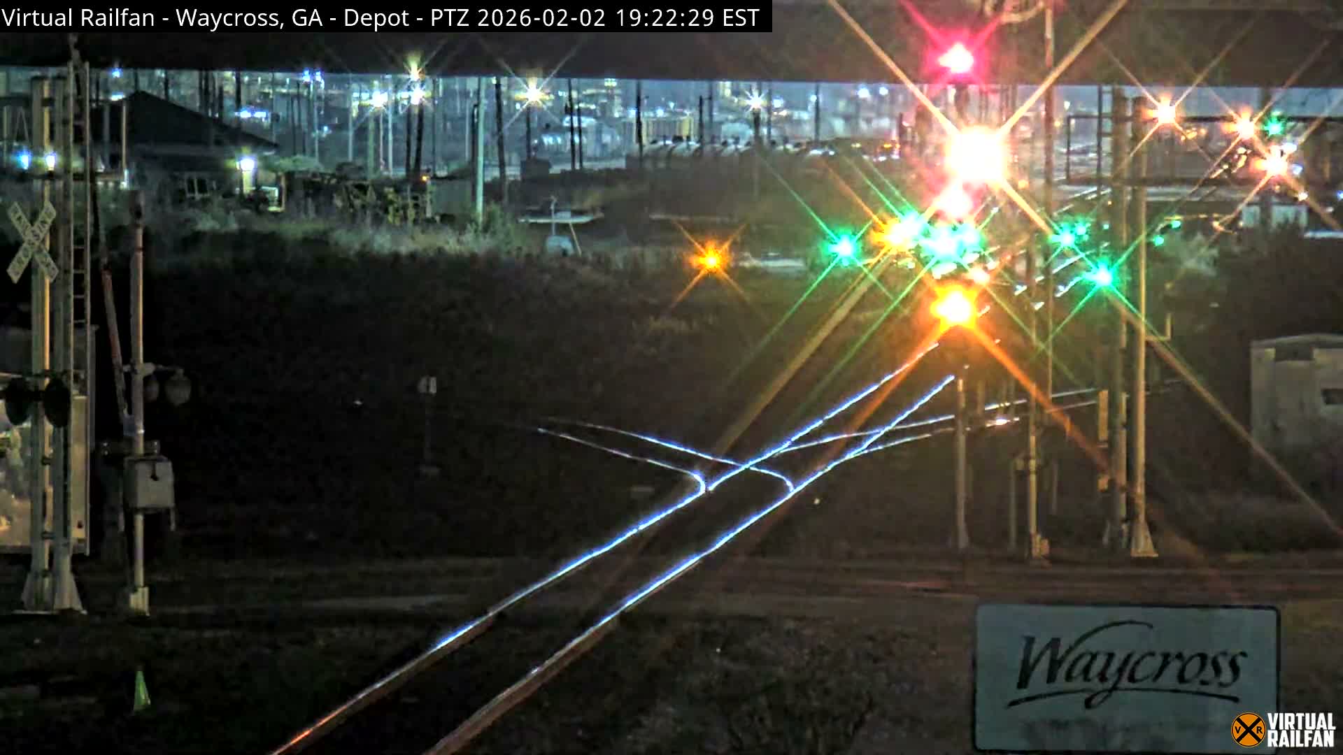Waycross Railway Depot Live Cam - Waycross, Ware, Georgia, USA  
