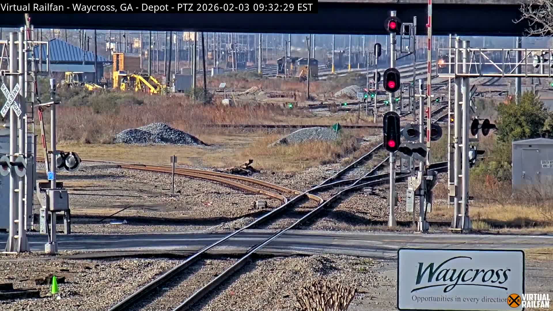 Waycross Railway Depot Live Cam - Waycross, Ware, Georgia, USA  
