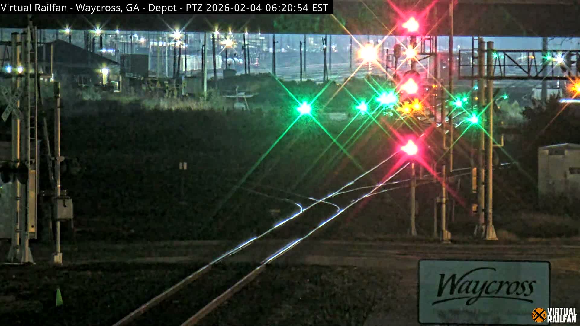 Waycross Railway Depot Live Cam - Waycross, Ware, Georgia, USA  